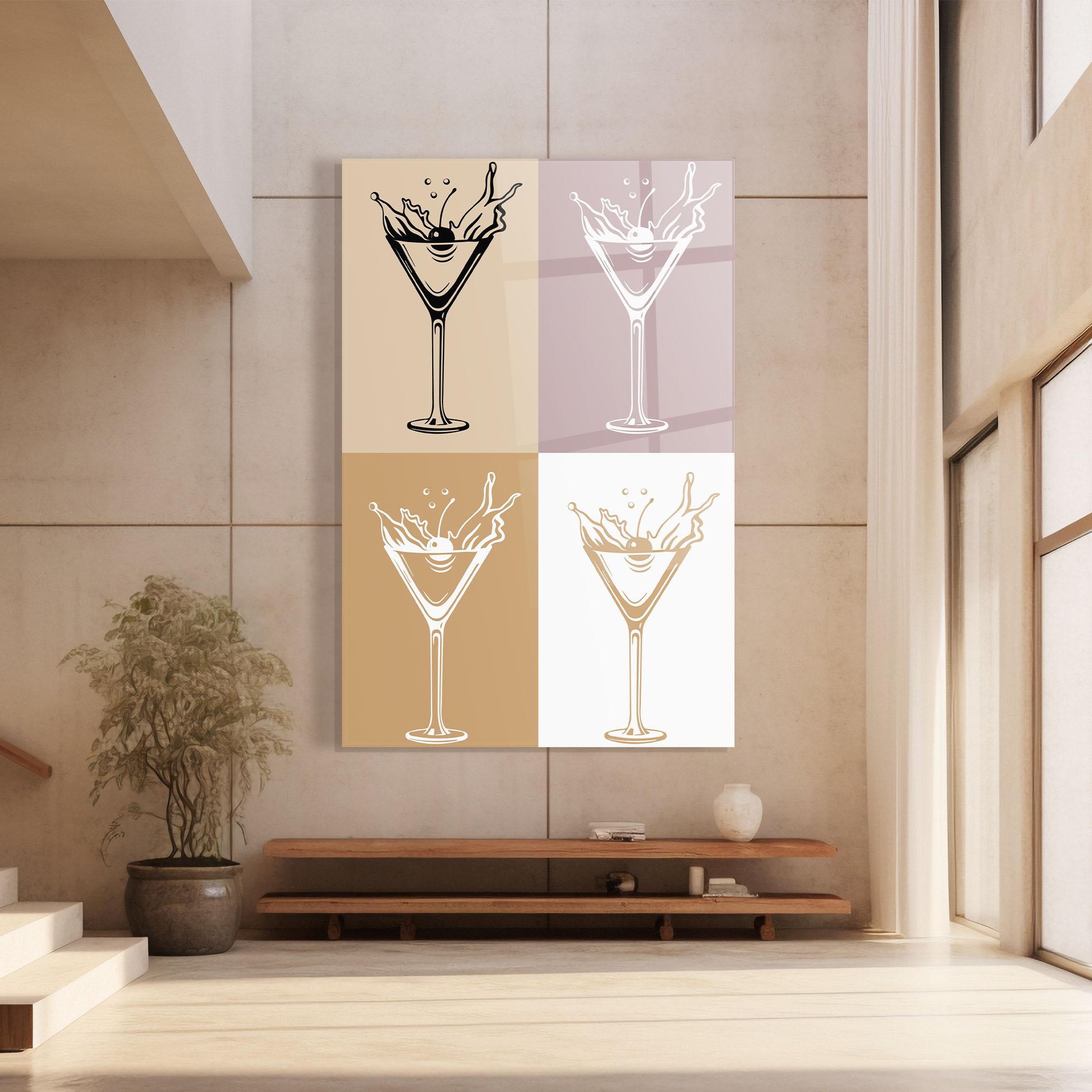 Glasbild Drinks Mix mockup 8