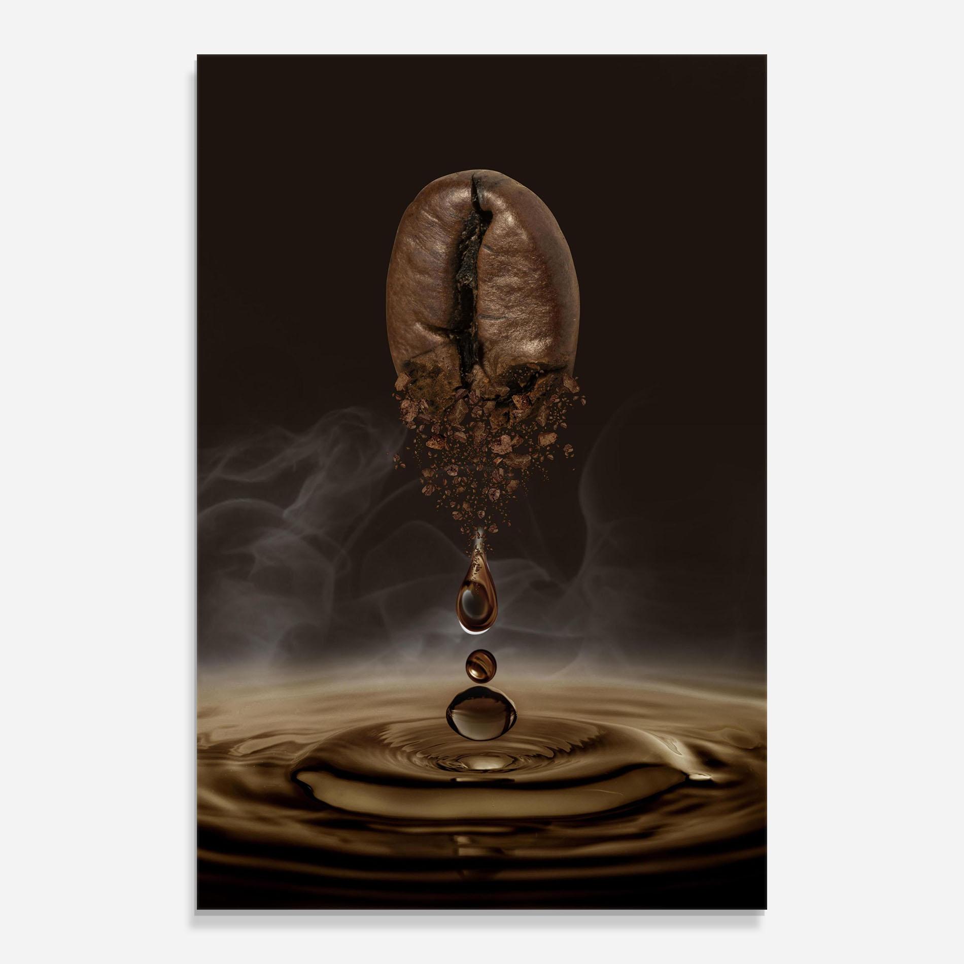 Glasbild Coffee Drip Concept mockup 0