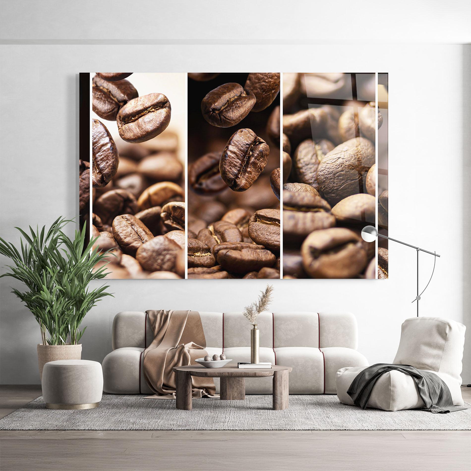 Glasbild Coffee Collage mockup 9