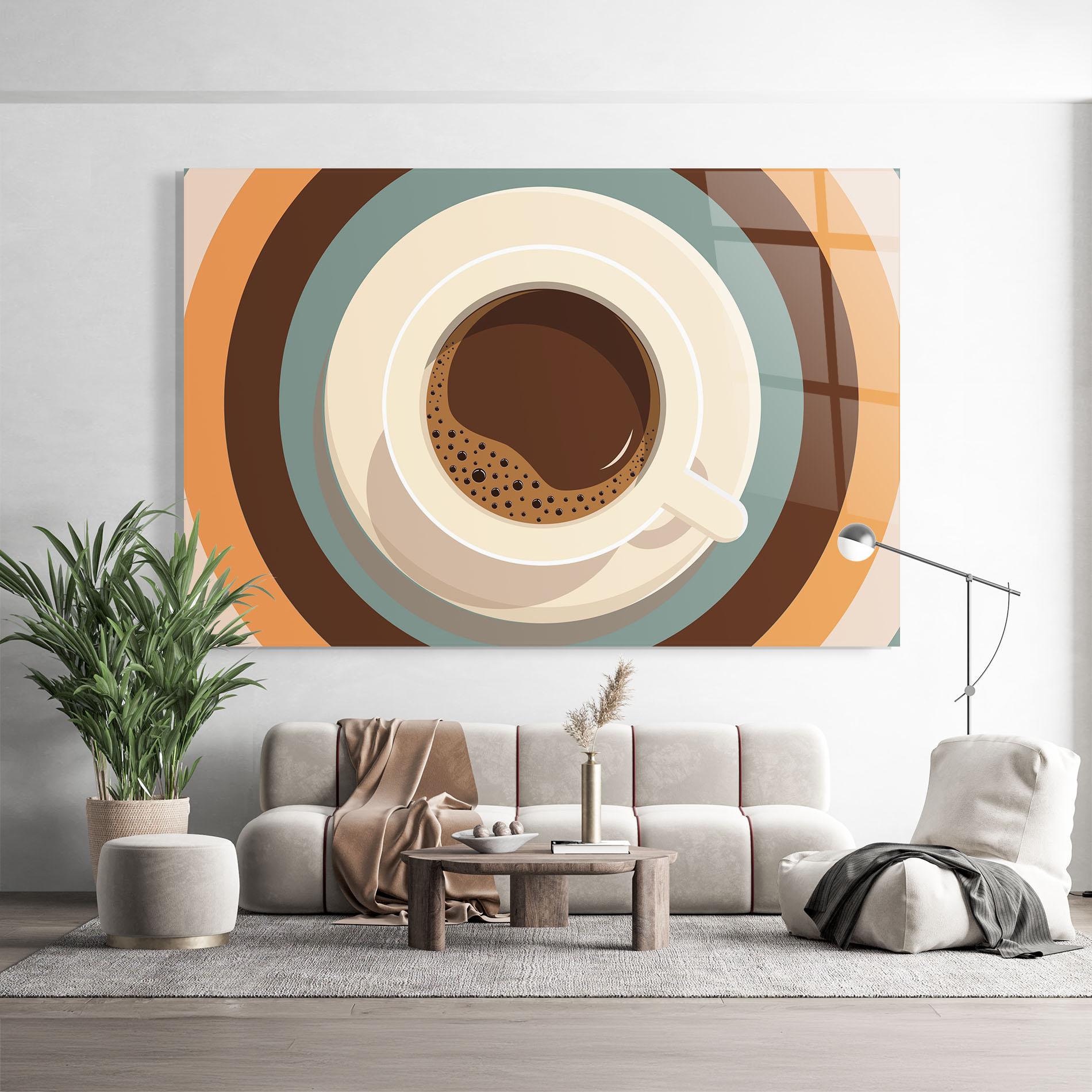 Glasbild Coffee Cup mockup 9