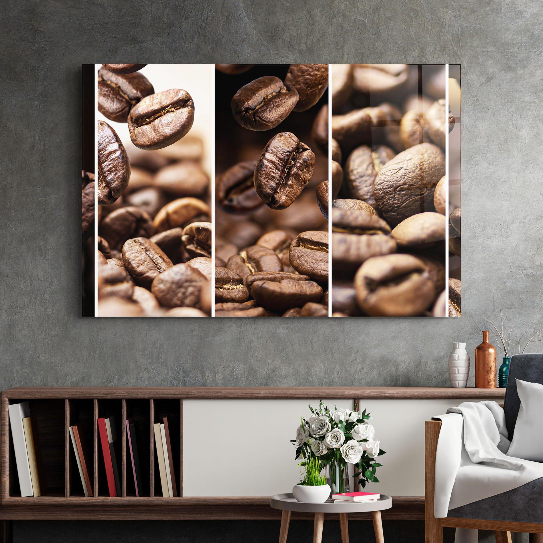 Glasbild Coffee Collage mockup 2