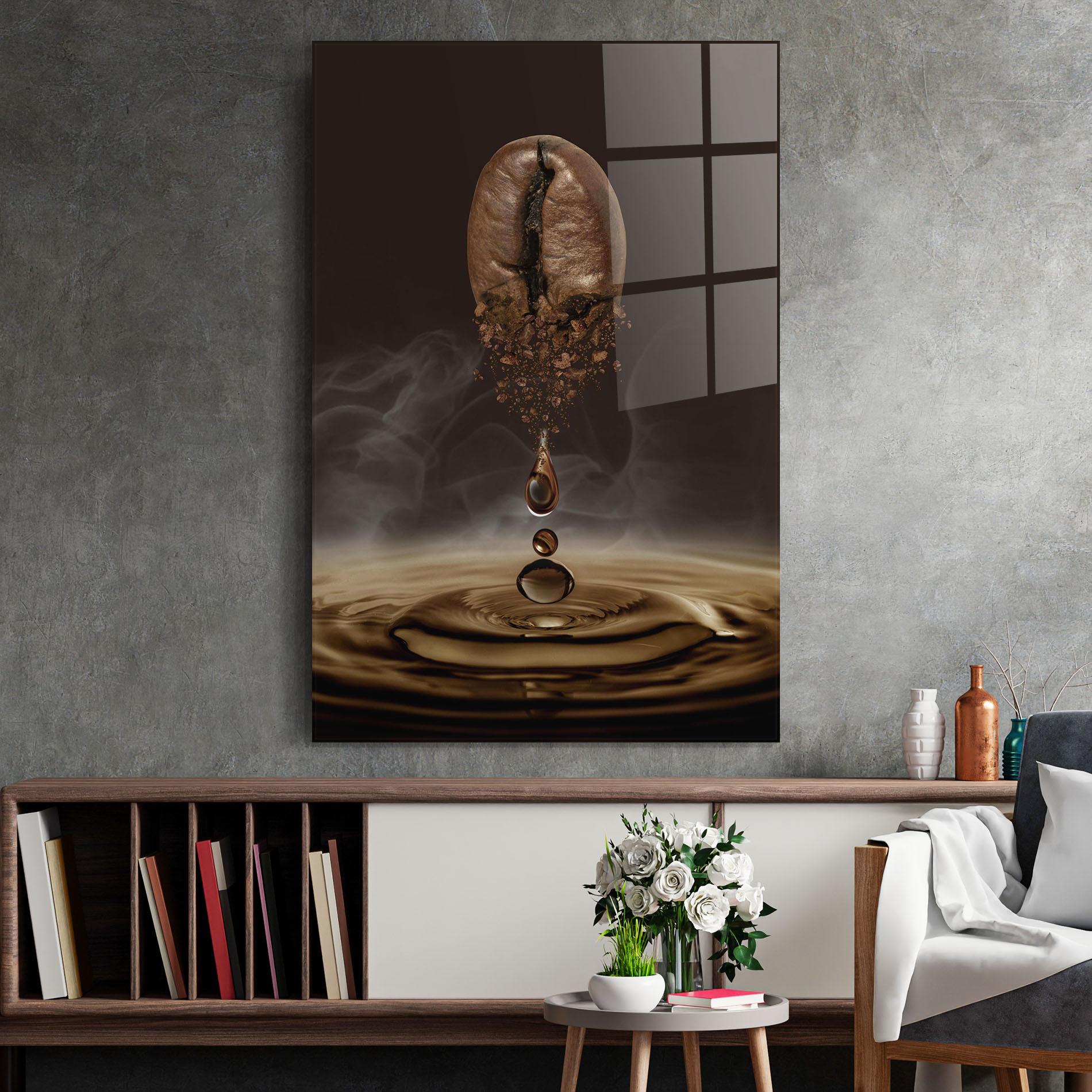 Glasbild Coffee Drip Concept mockup 2