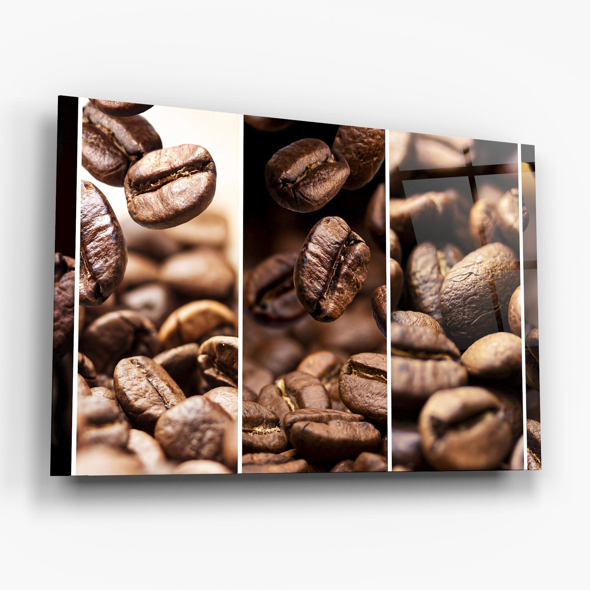 Glasbild Coffee Collage mockup 6