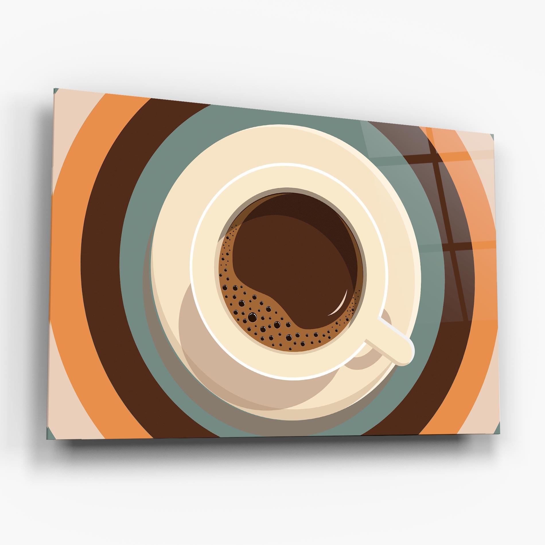 Glasbild Coffee Cup mockup 6