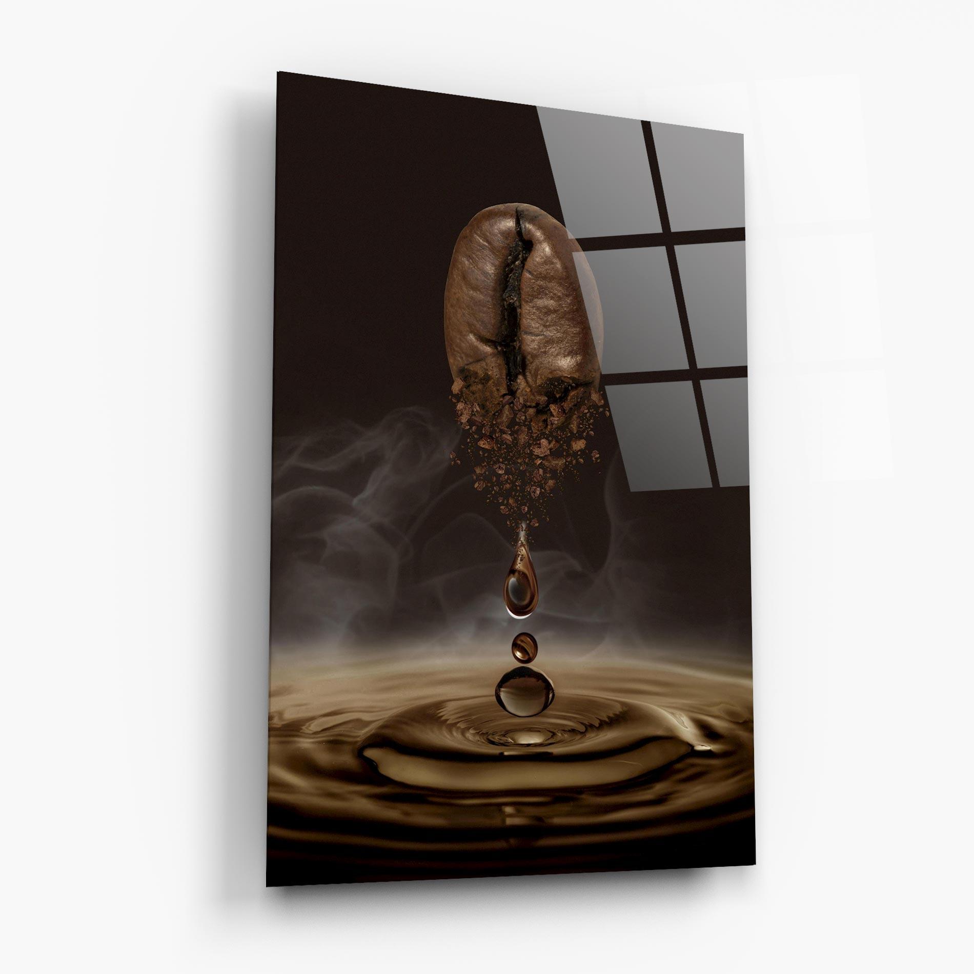 Glasbild Coffee Drip Concept mockup 6