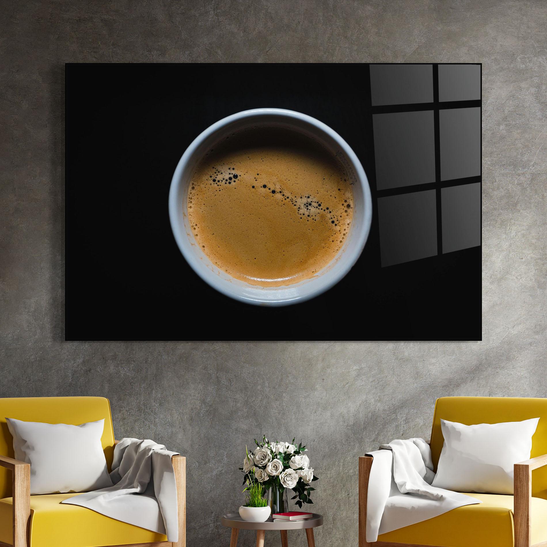 Glasbild Coffee mockup 4