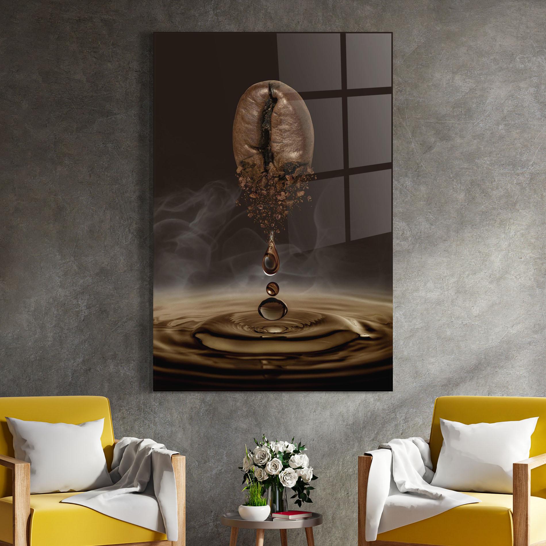 Glasbild Coffee Drip Concept mockup 4