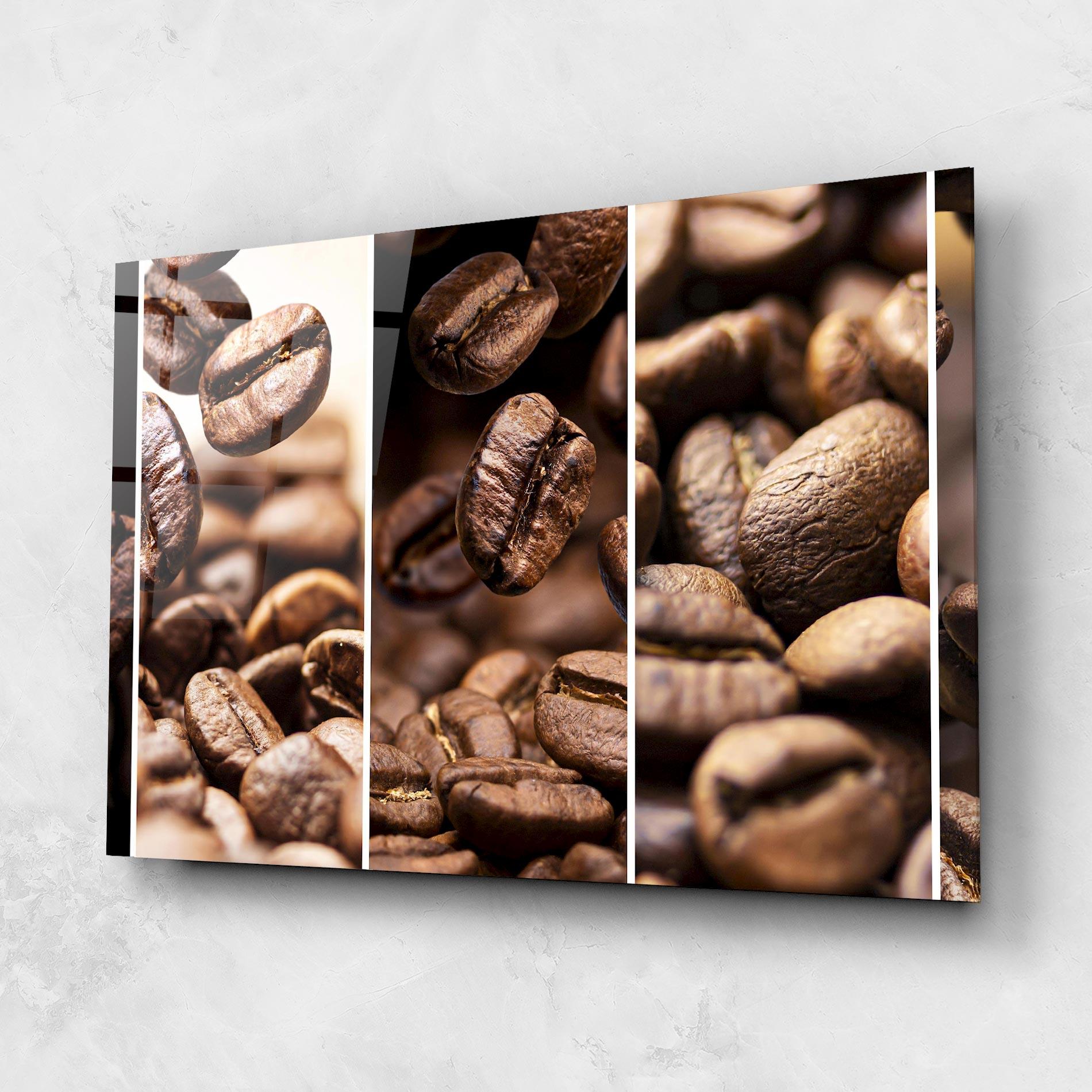 Glasbild Coffee Collage mockup 1