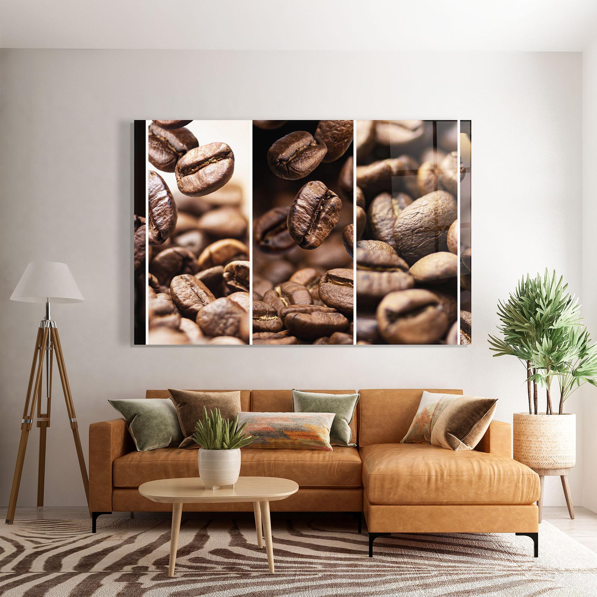 Glasbild Coffee Collage mockup 7