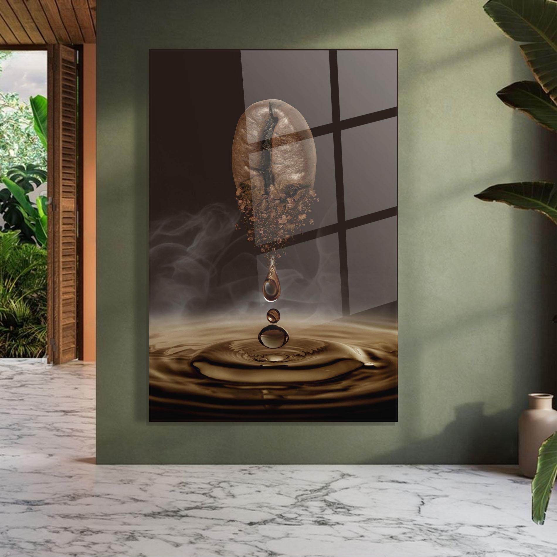 Glasbild Coffee Drip Concept mockup 7