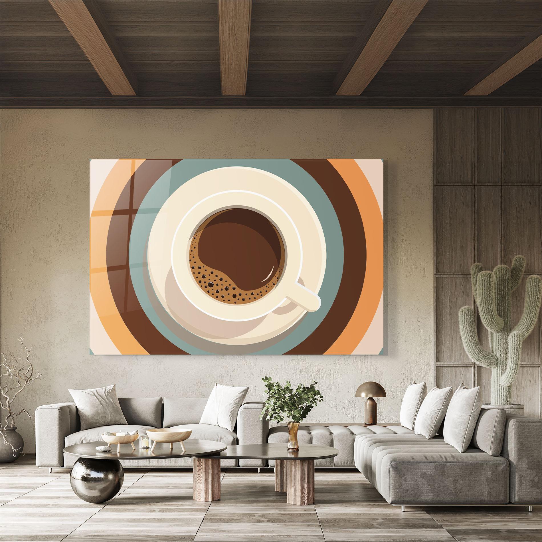 Glasbild Coffee Cup mockup 8