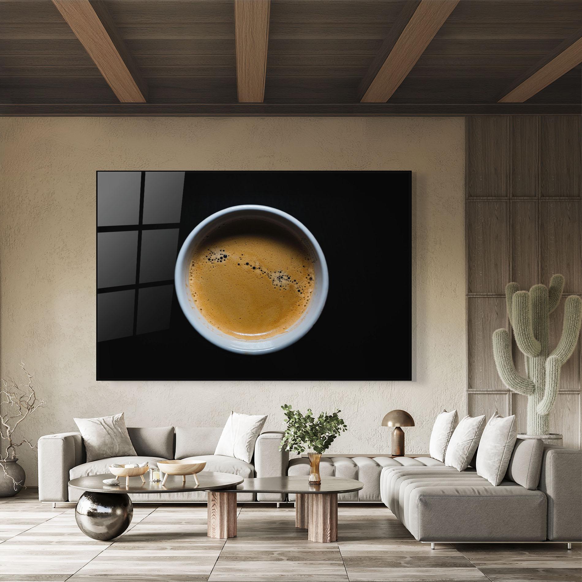 Glasbild Coffee mockup 8