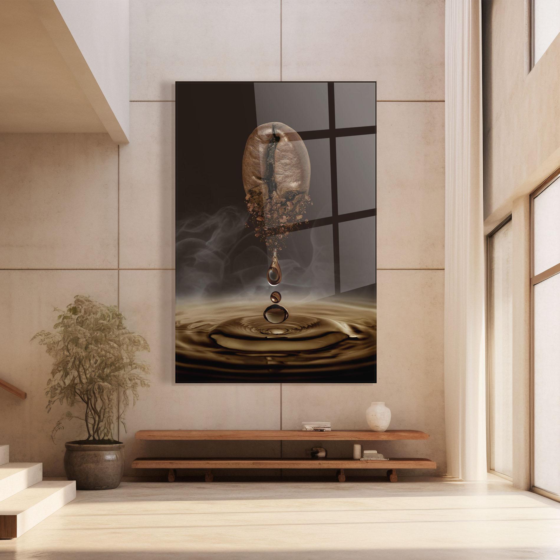 Glasbild Coffee Drip Concept mockup 8