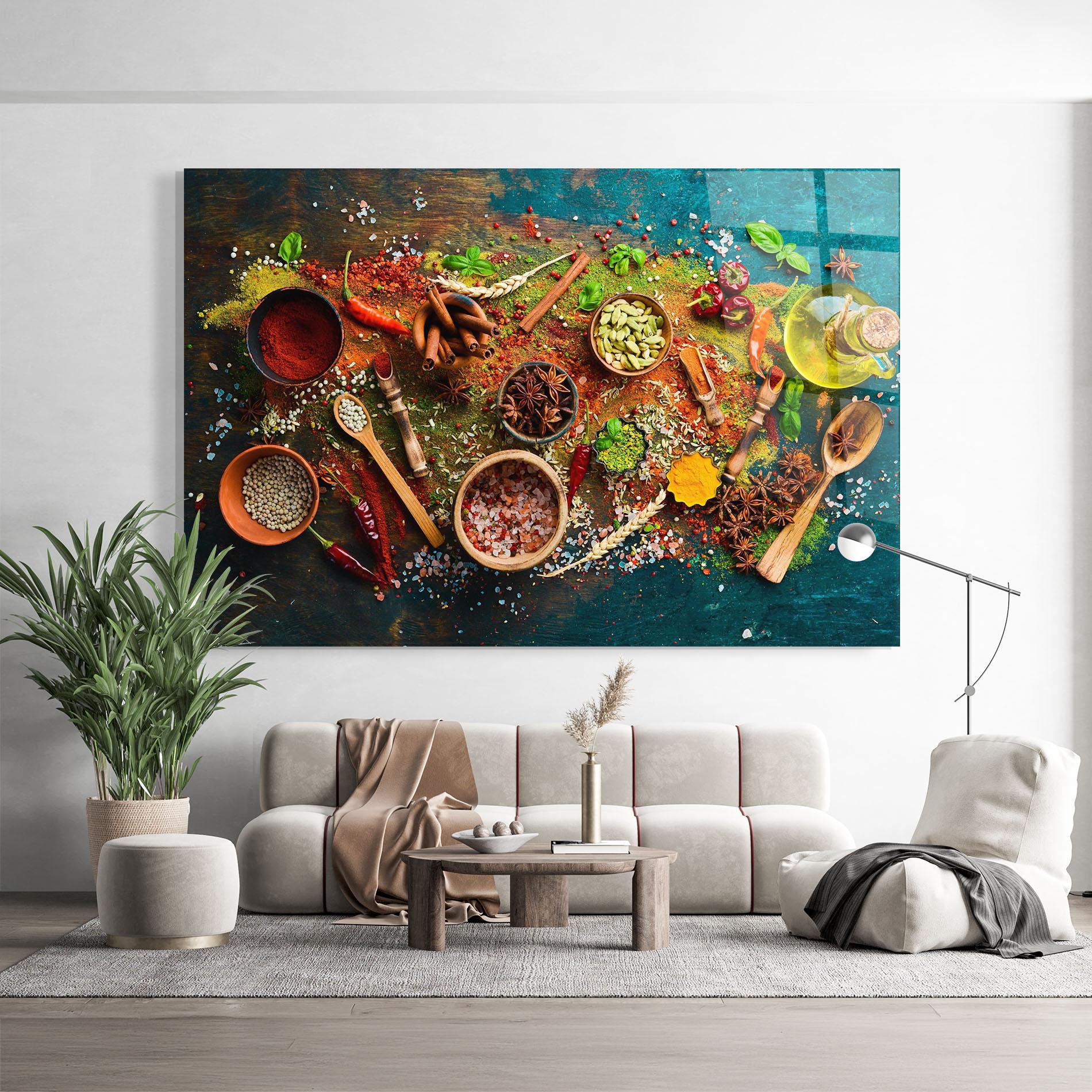 Glasbild Seasonings Mix mockup 9