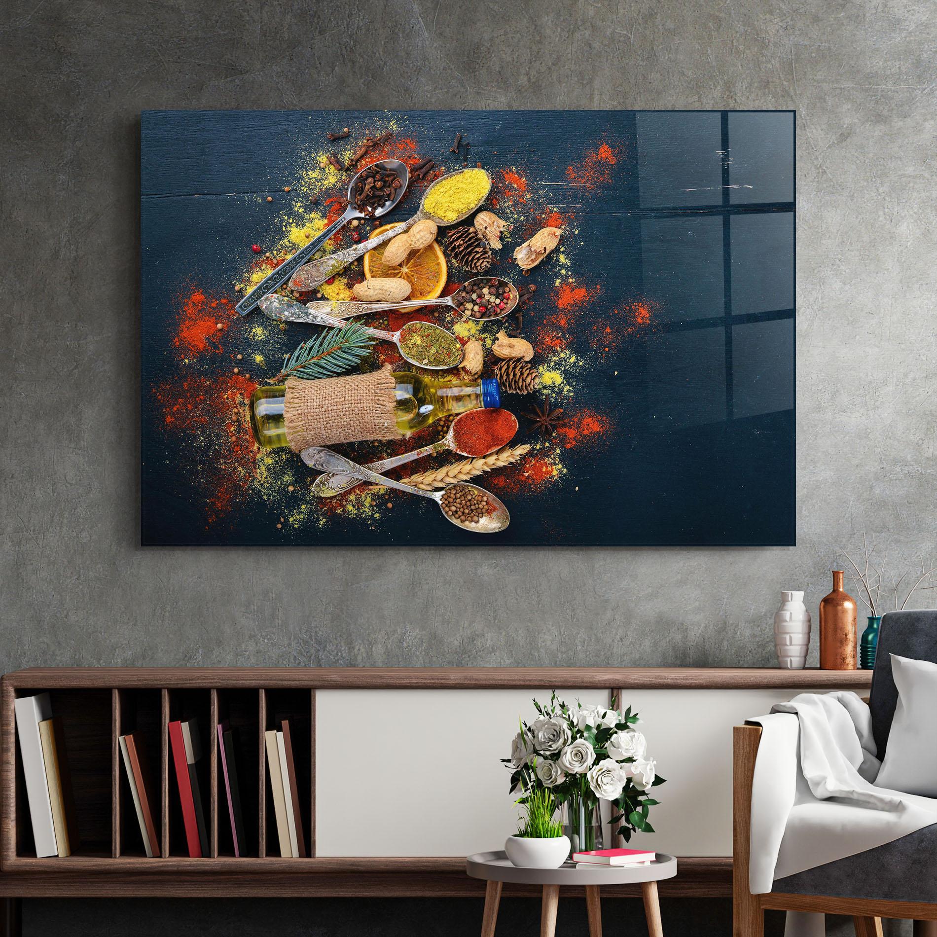 Glasbild Indian Cuisine mockup 2