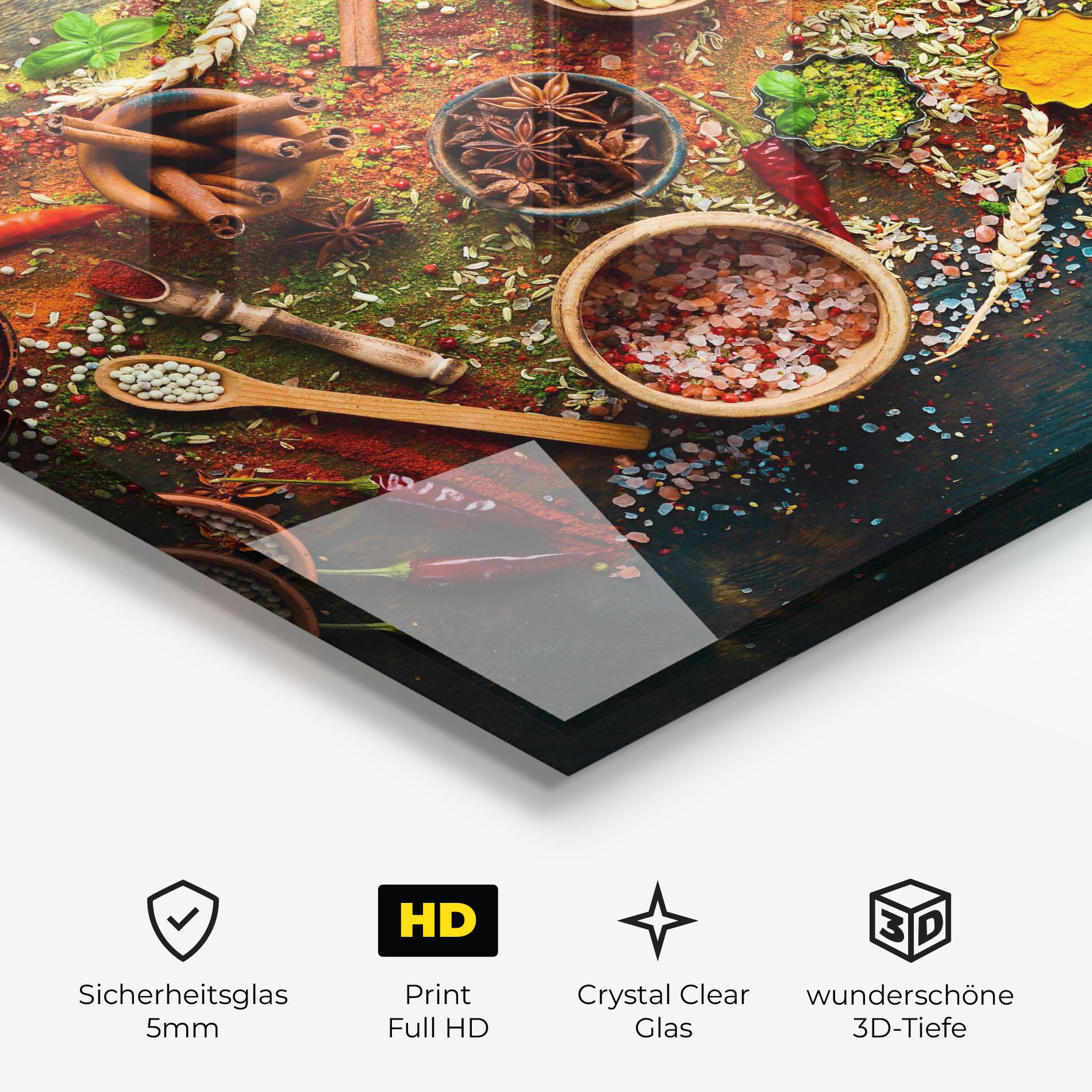 Glasbild Seasonings Mix mockup 3