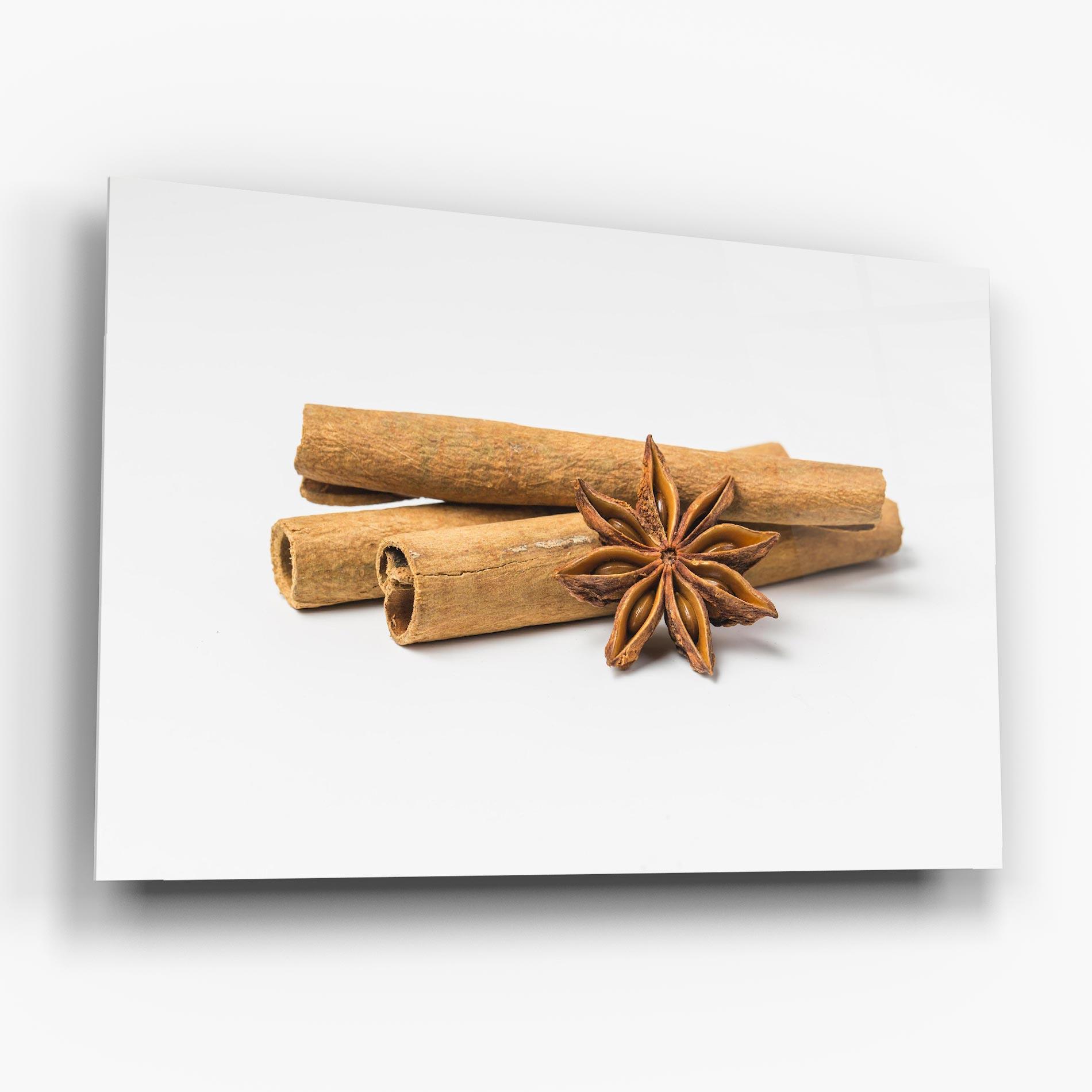 Glasbild Cinnamon Anise mockup 6