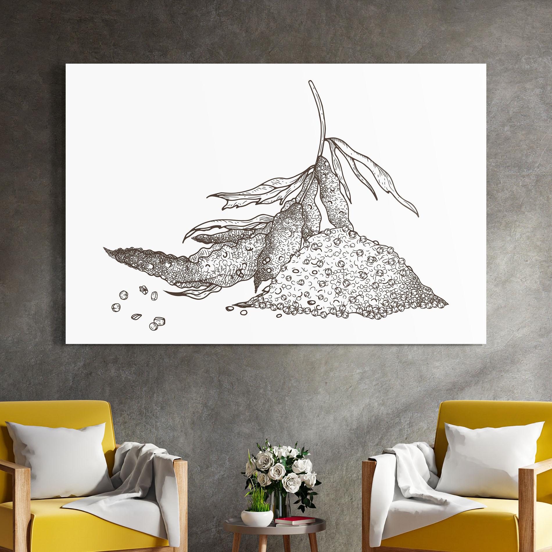 Glasbild Fresh Seasoning mockup 4