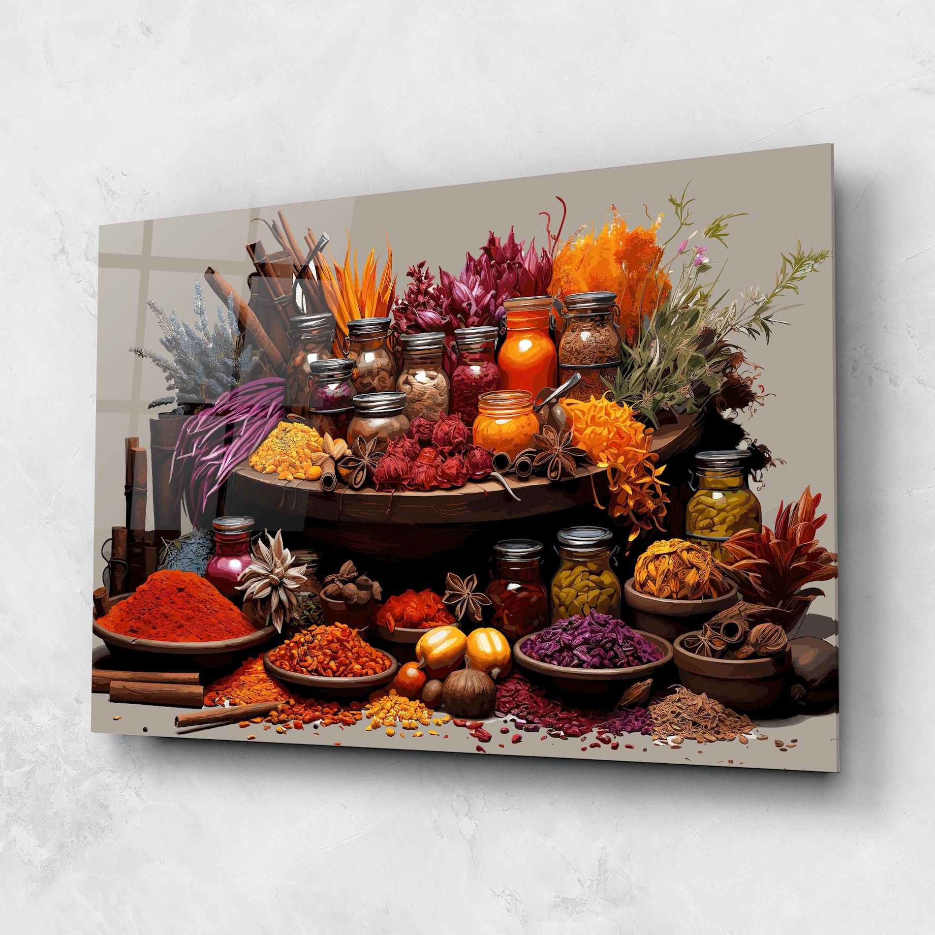 Glasbild Autumn Seasoning mockup 1