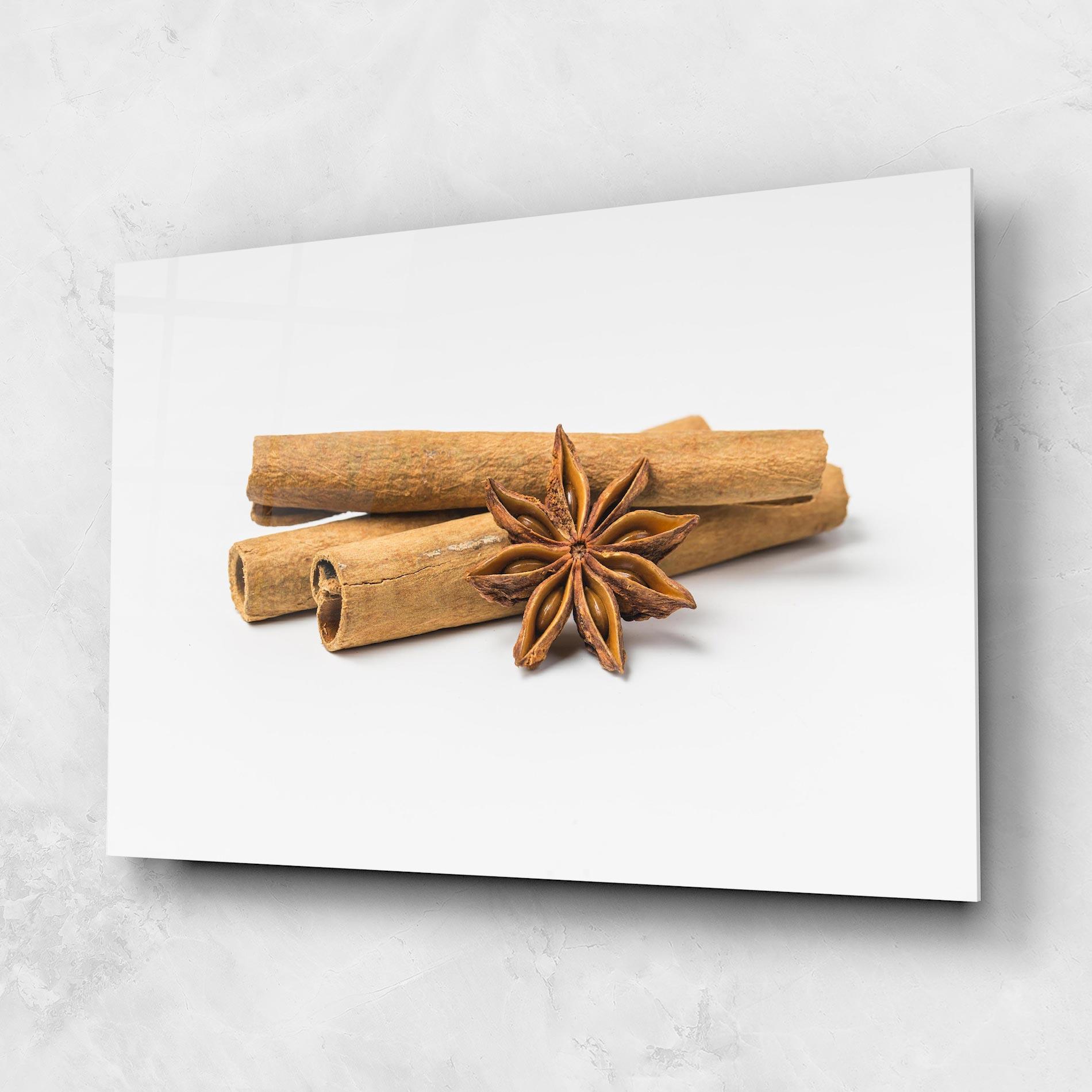 Glasbild Cinnamon Anise mockup 1