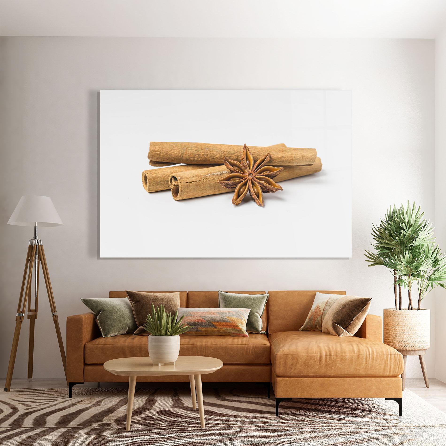 Glasbild Cinnamon Anise mockup 7
