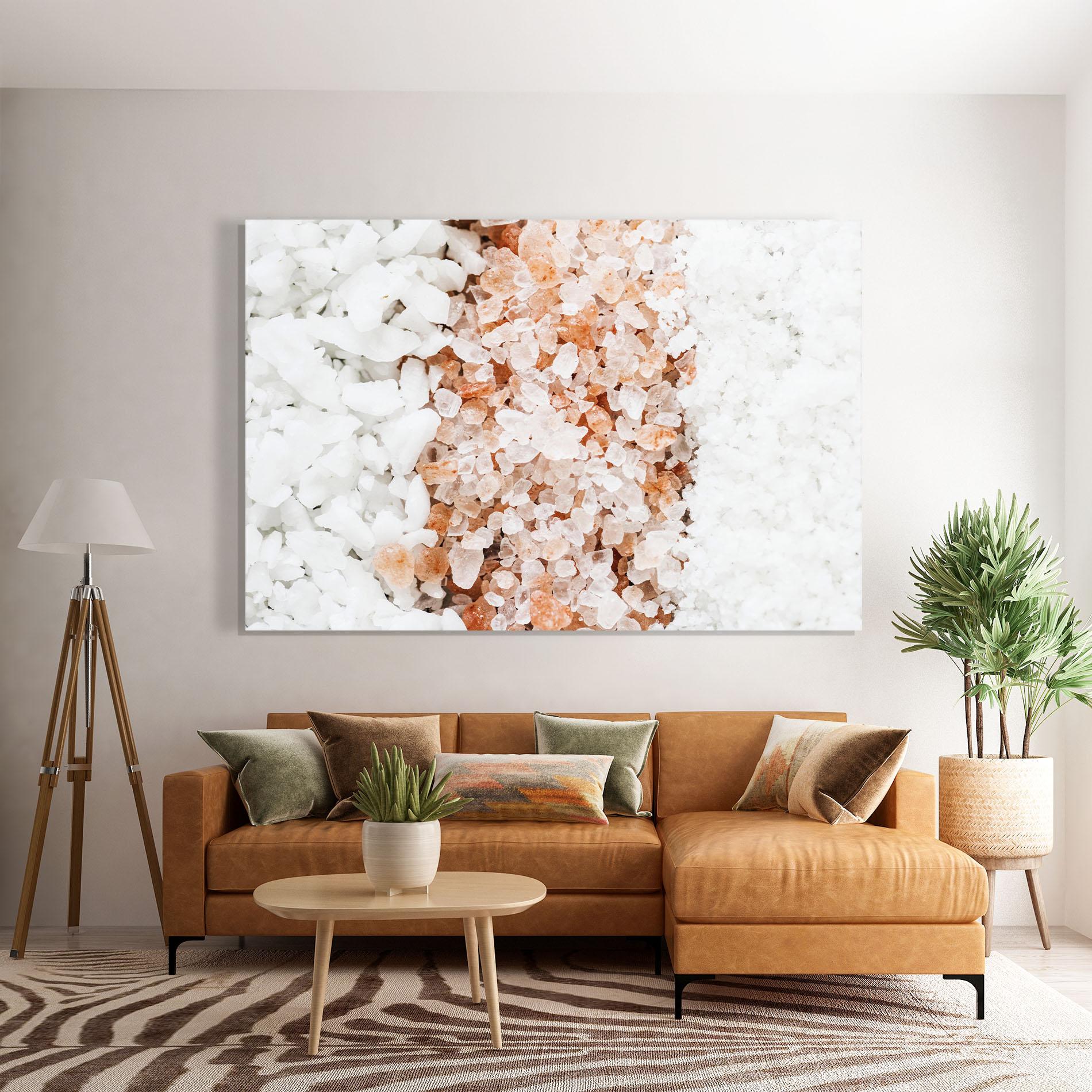 Glasbild Closeup Mixed Salt mockup 7