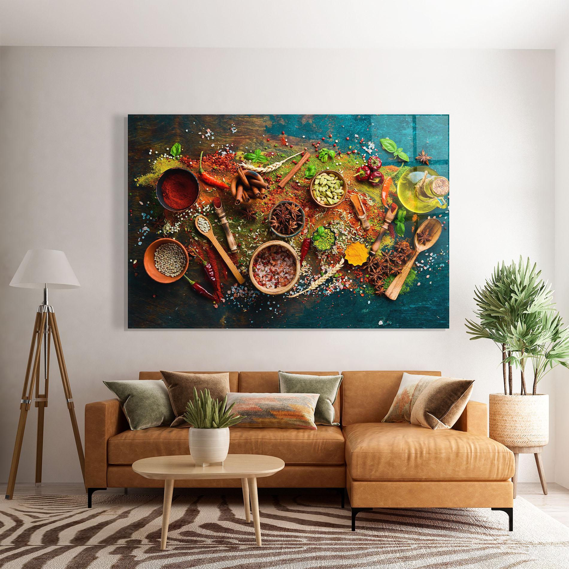 Glasbild Seasonings Mix mockup 7