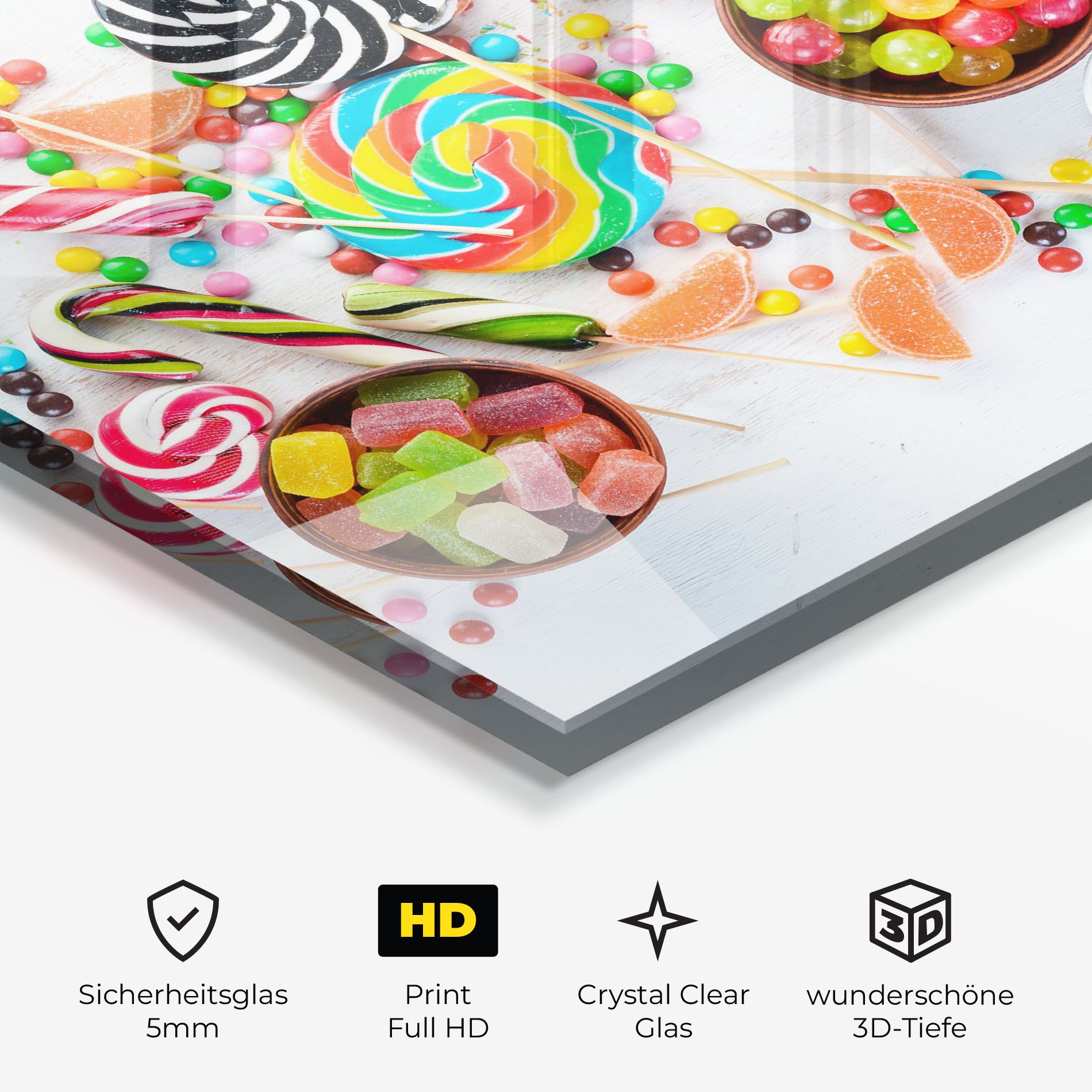 Colorful Candies Jelly mockup 3