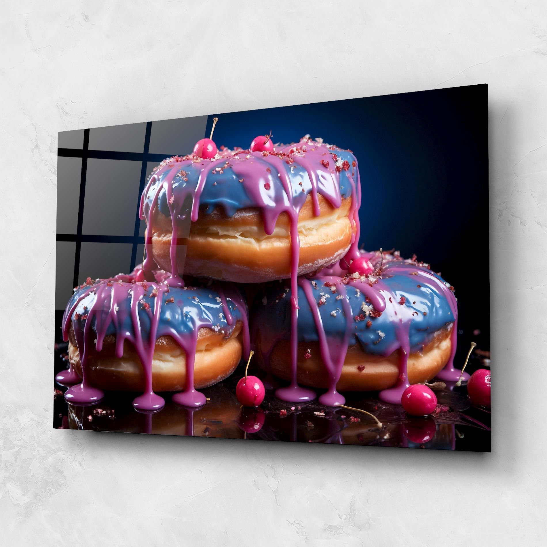 Blue Pink Donuts mockup 1