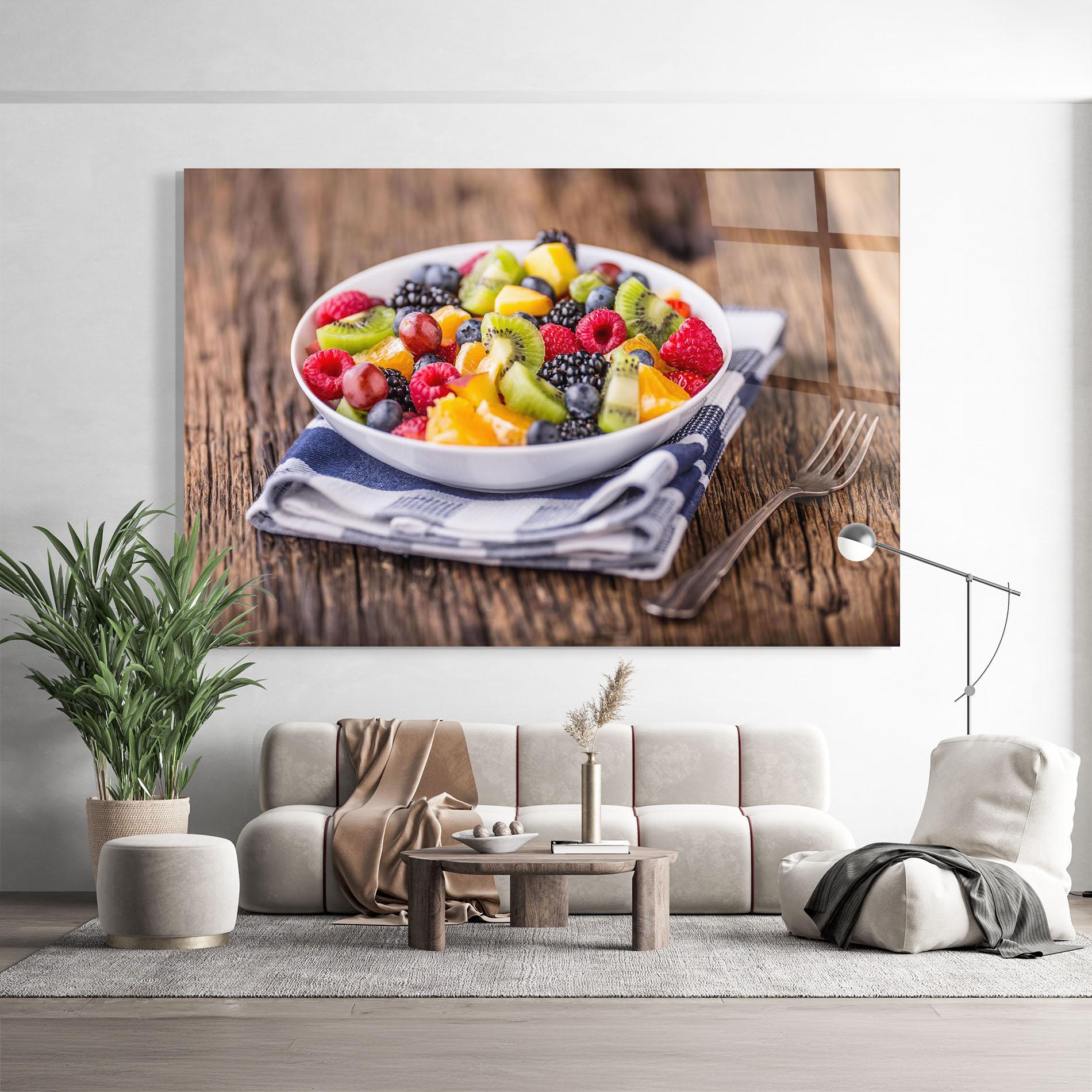 Glasbild Fruit Salad mockup 9