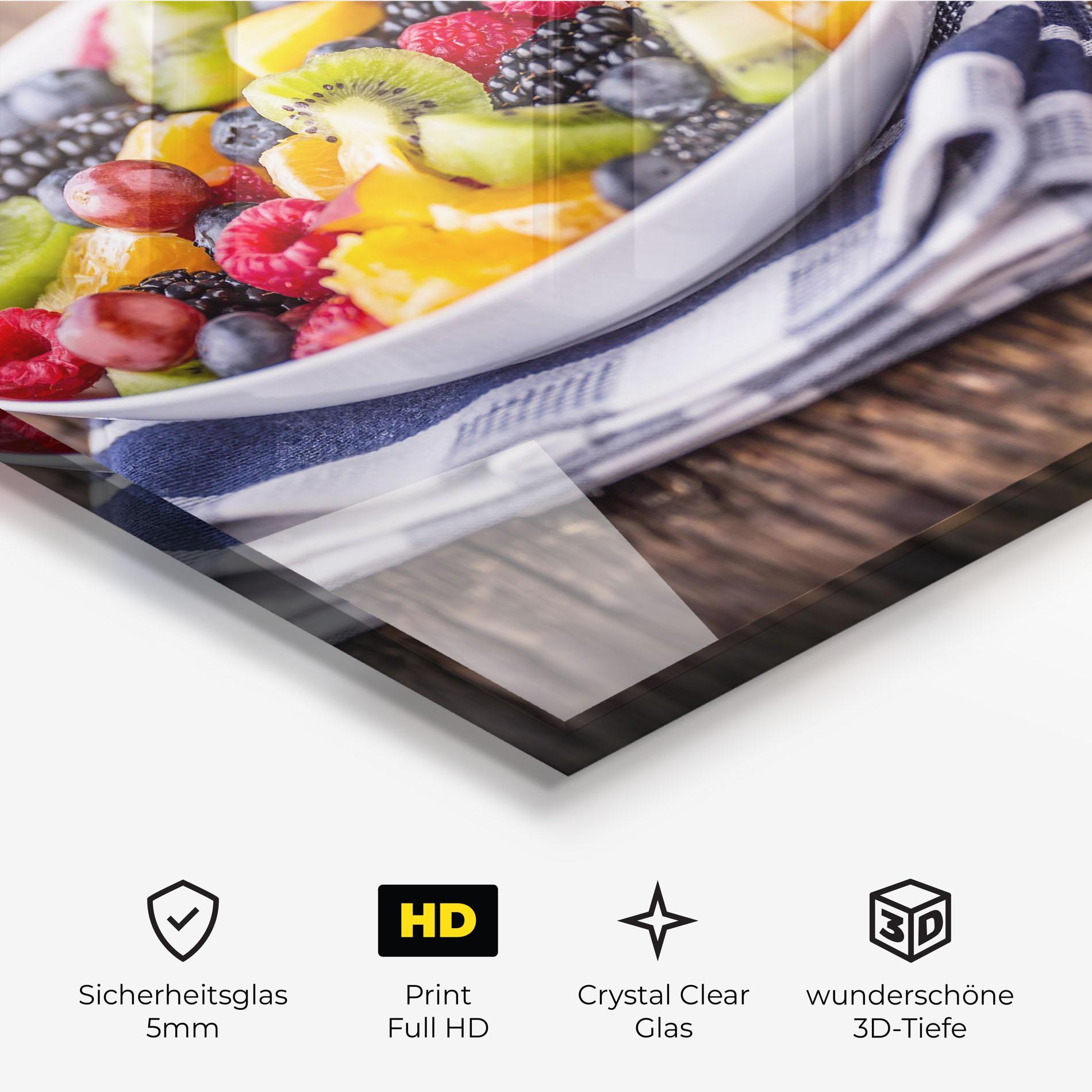 Glasbild Fruit Salad mockup 3