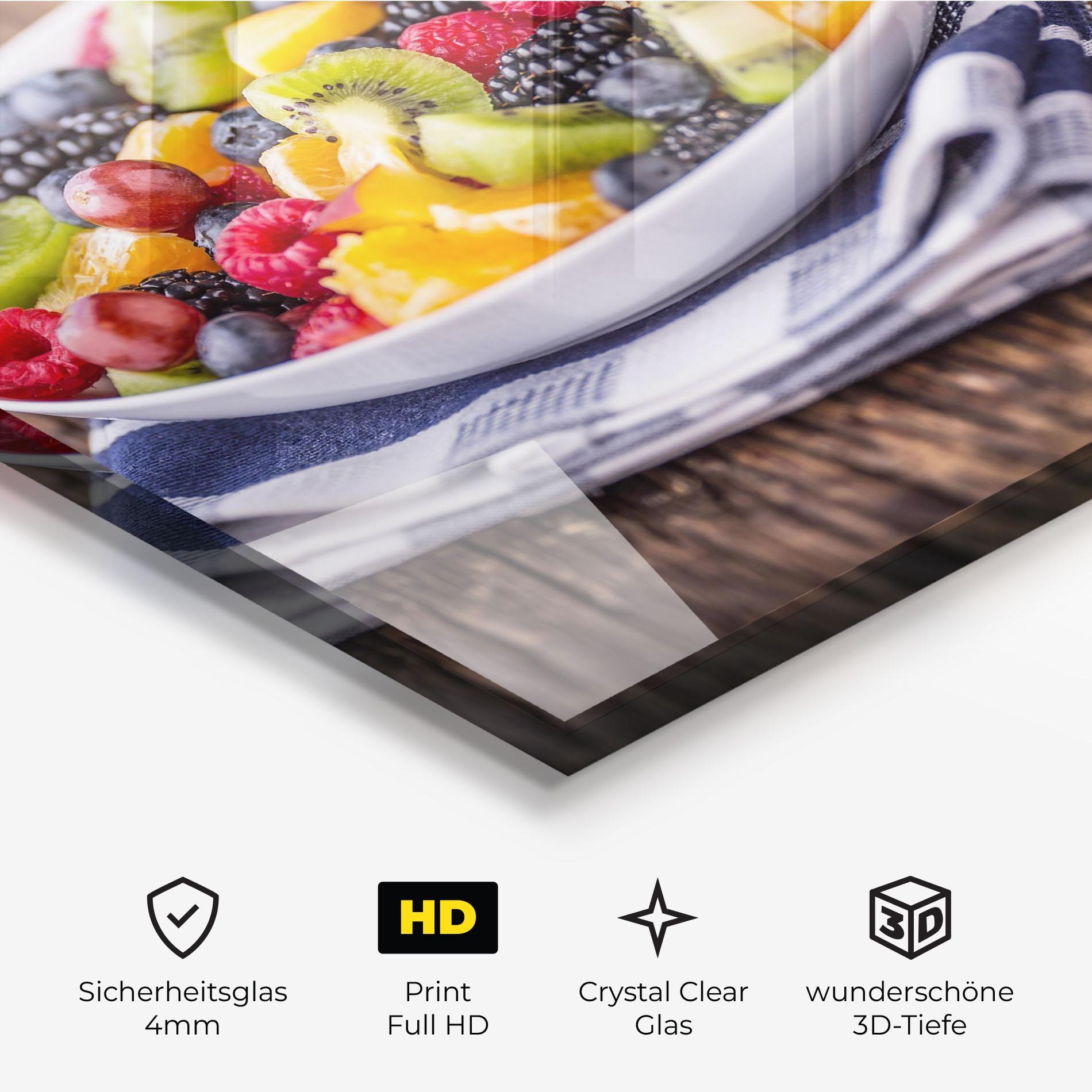 Glasbild Fruit Salad mockup 3