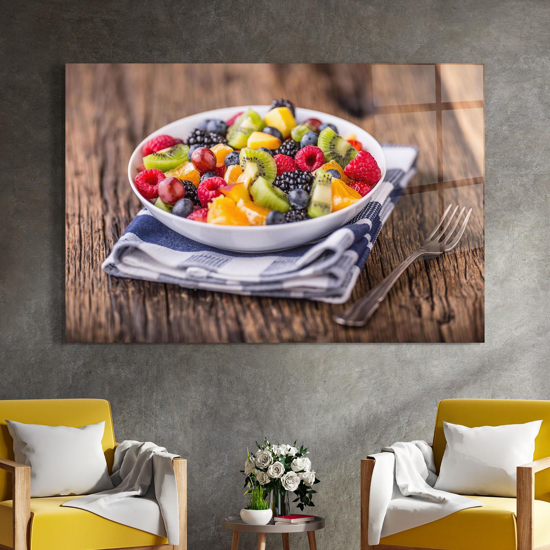 Glasbild Fruit Salad mockup 4