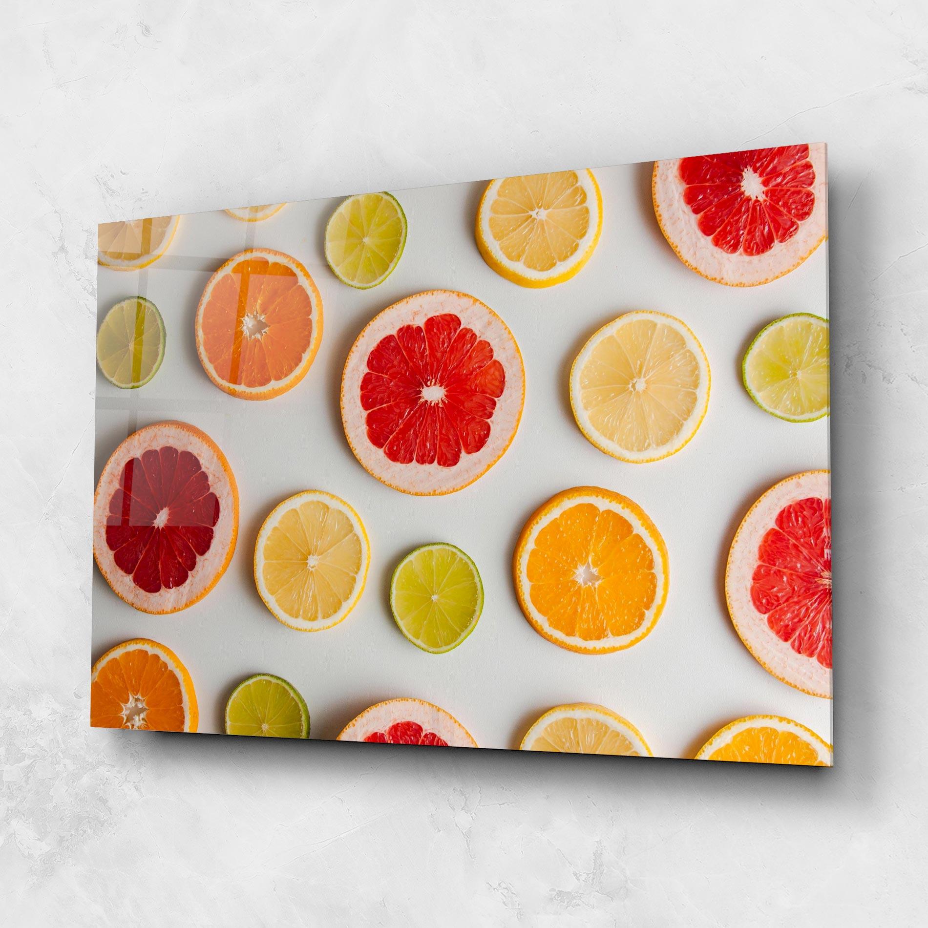 Glasbild Grapefruit Mix mockup 1