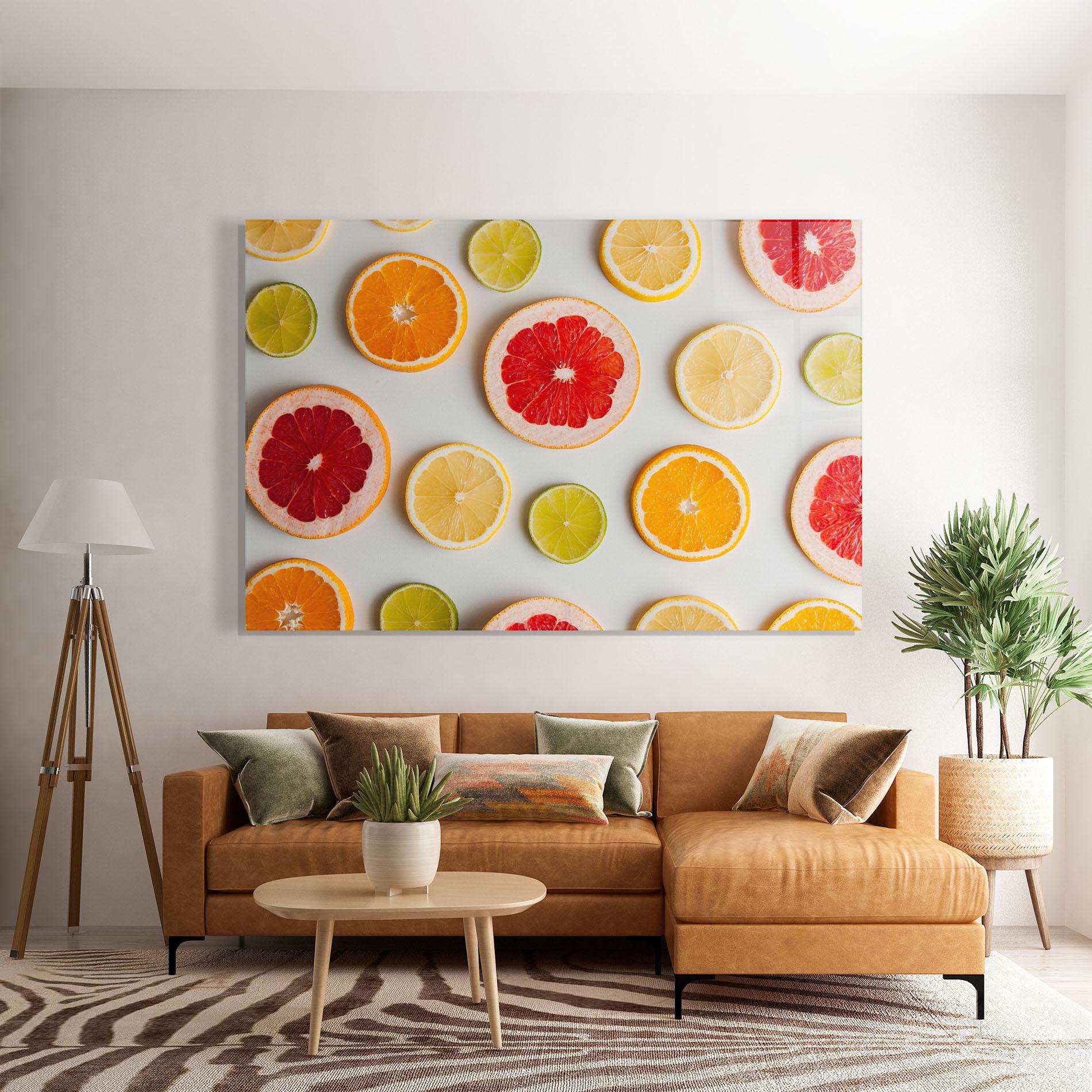 Glasbild Grapefruit Mix mockup 7