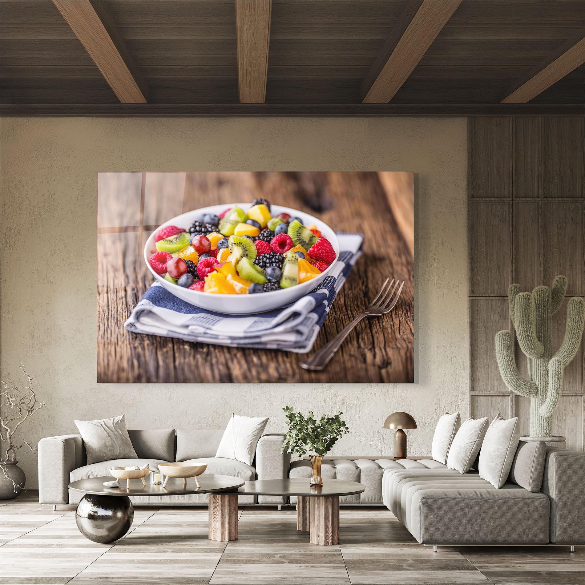 Glasbild Fruit Salad mockup 8