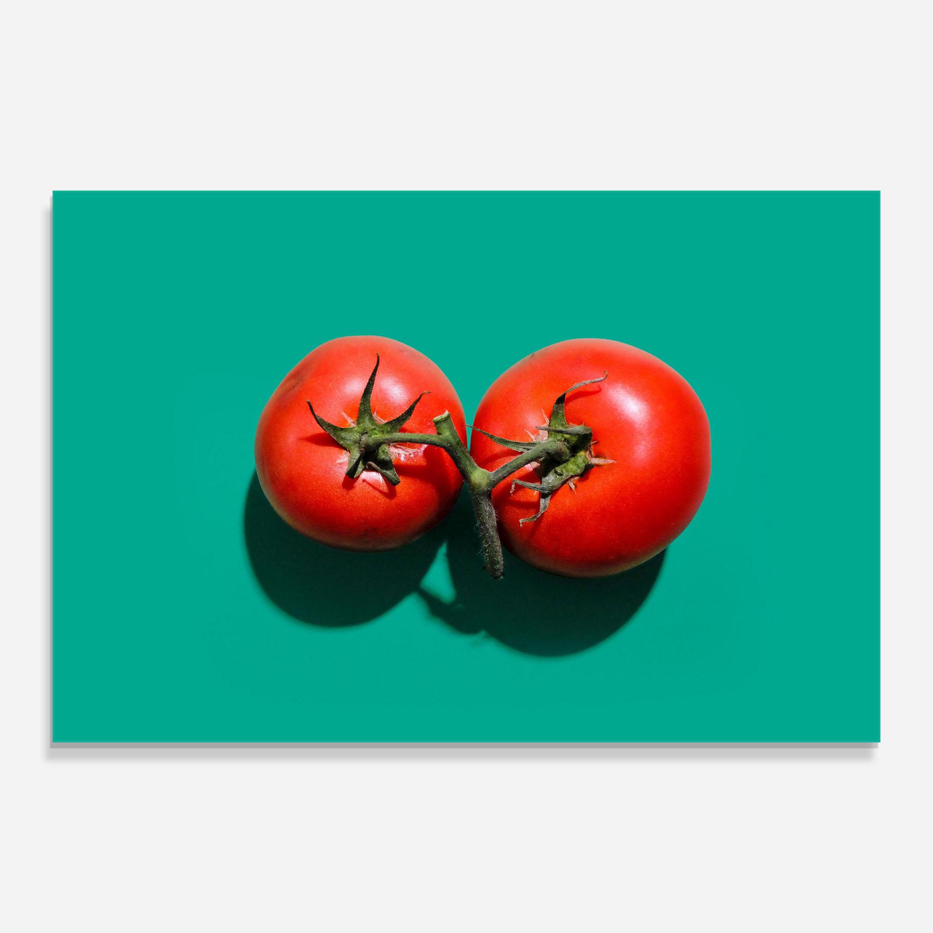 Glasbild Clean Tomato mockup 0