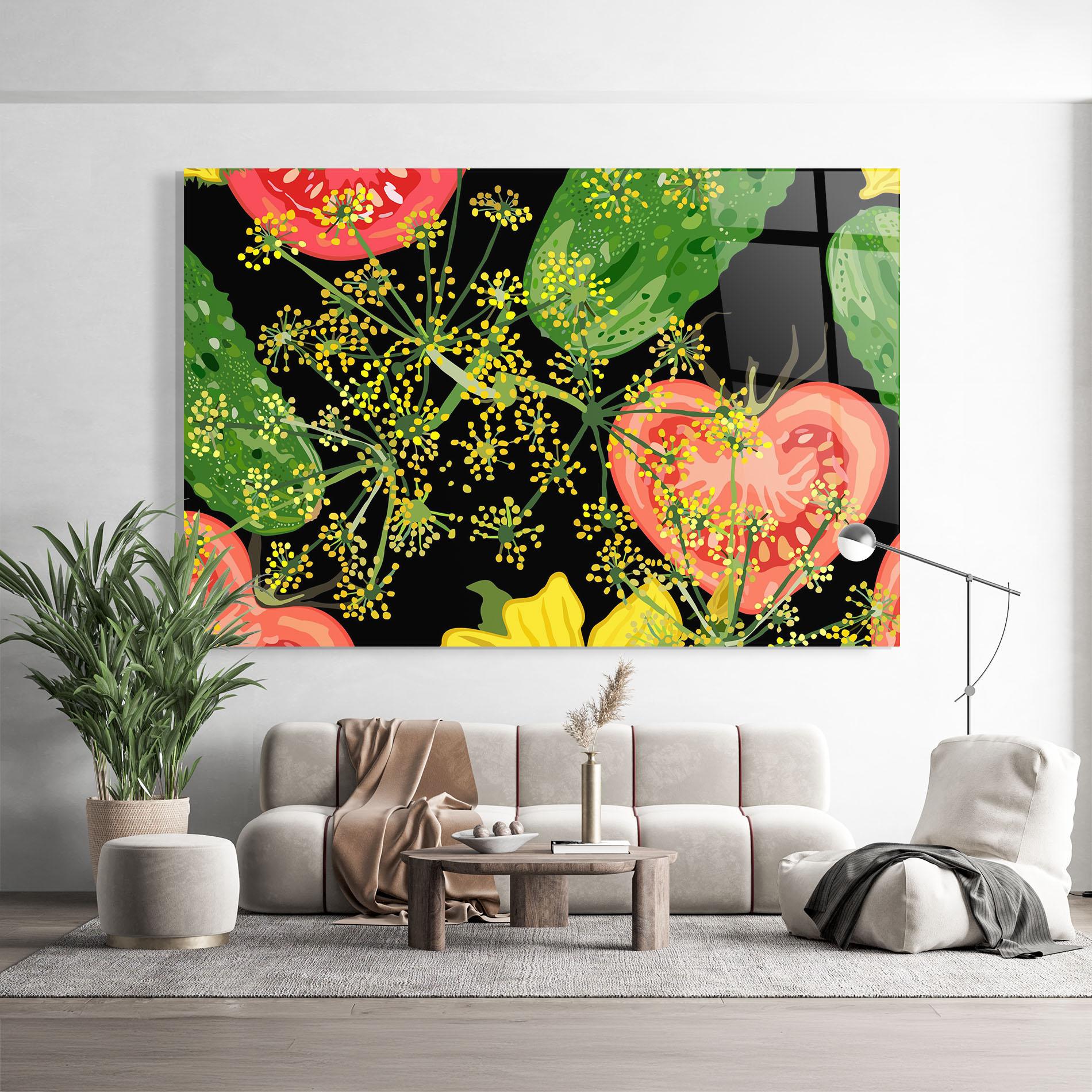 Glasbild Heart Tomato mockup 9