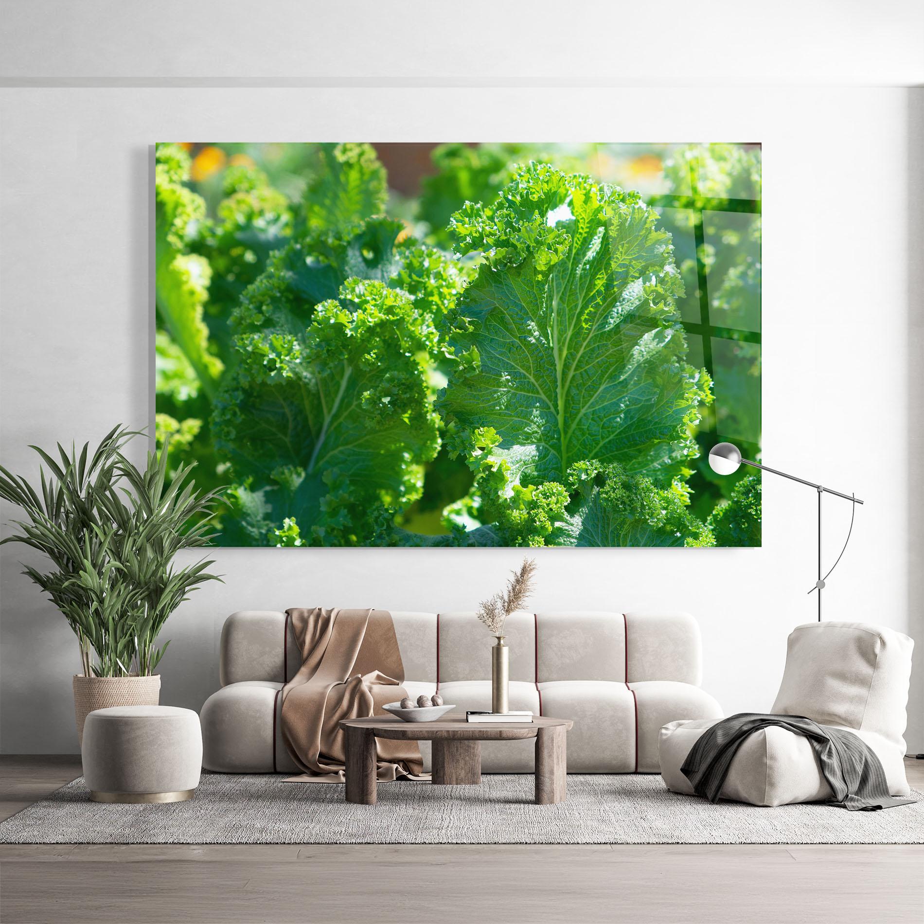 Glasbild Lettuce View mockup 9