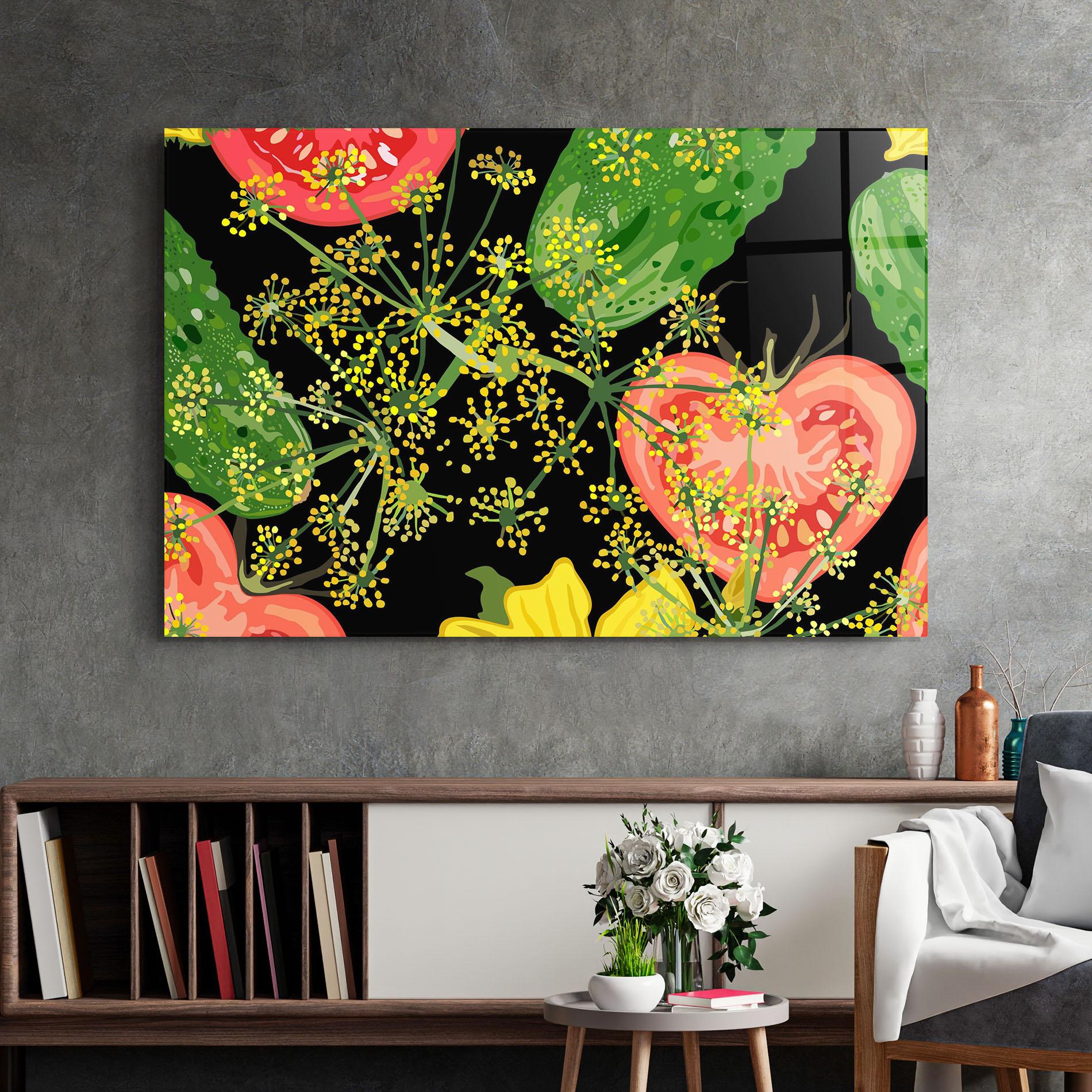 Glasbild Heart Tomato mockup 2