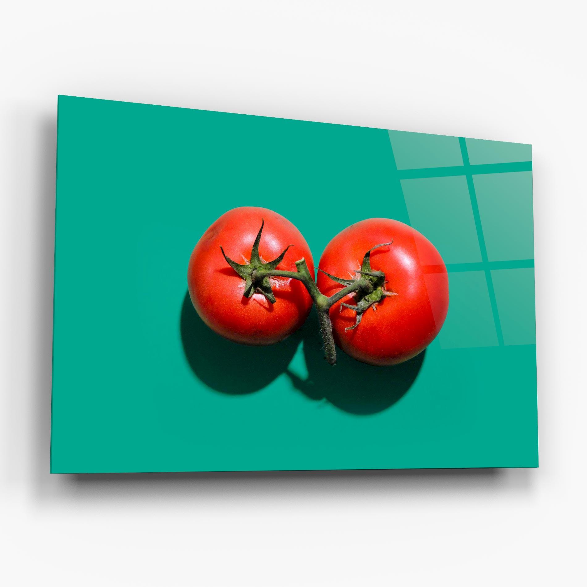 Glasbild Clean Tomato mockup 6