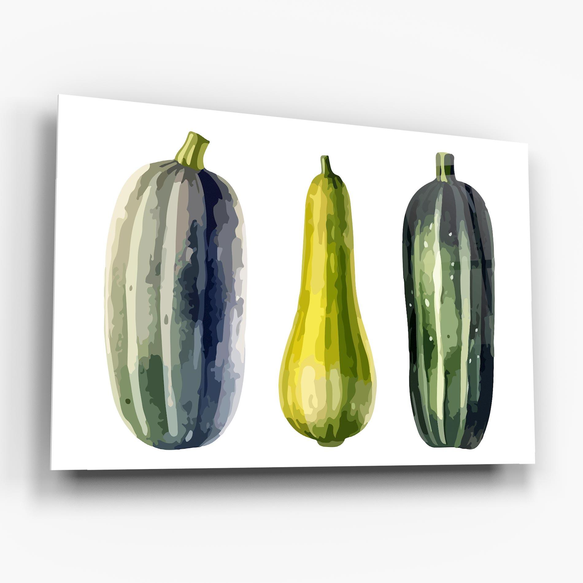 Glasbild Green Pumpkin mockup 6