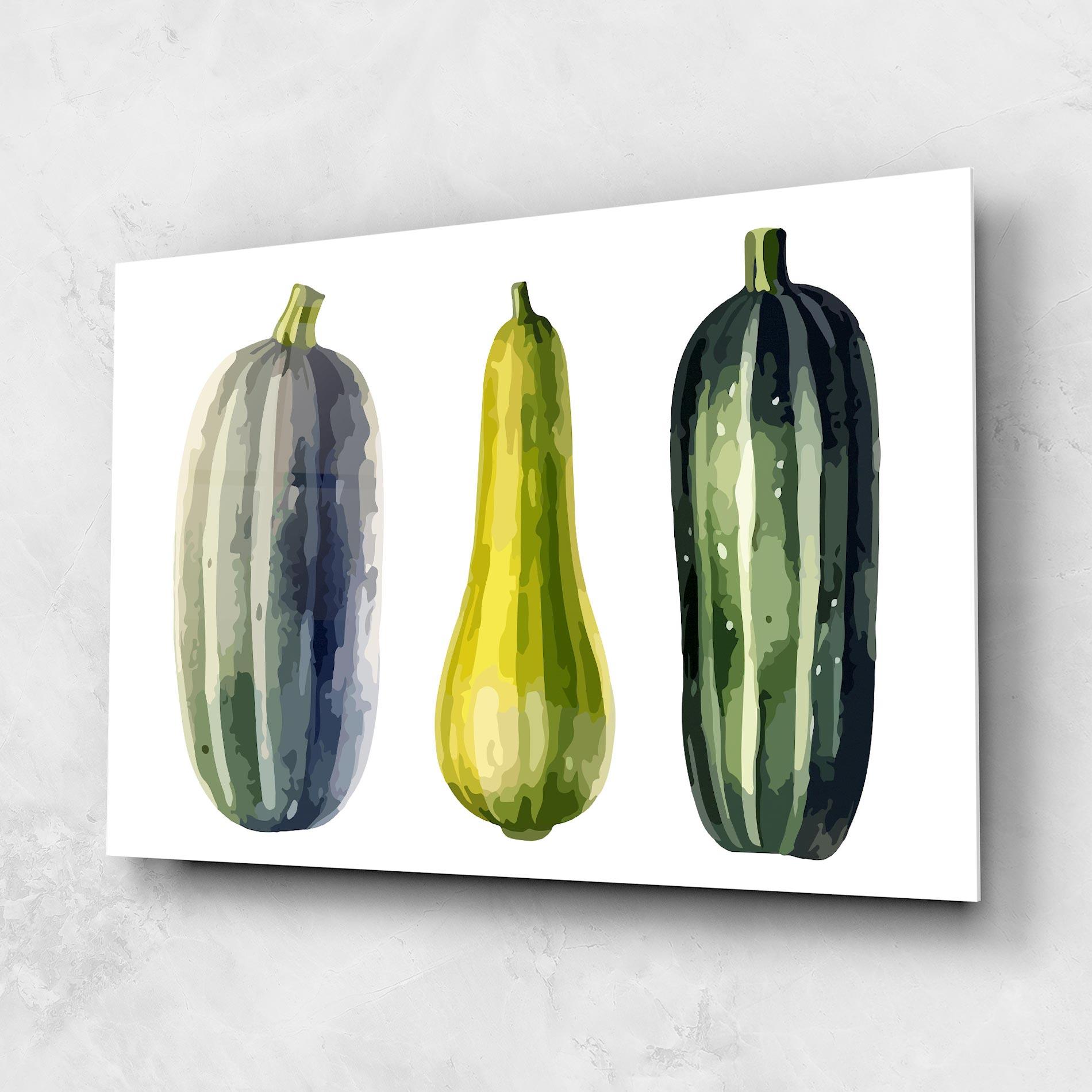 Glasbild Green Pumpkin mockup 1