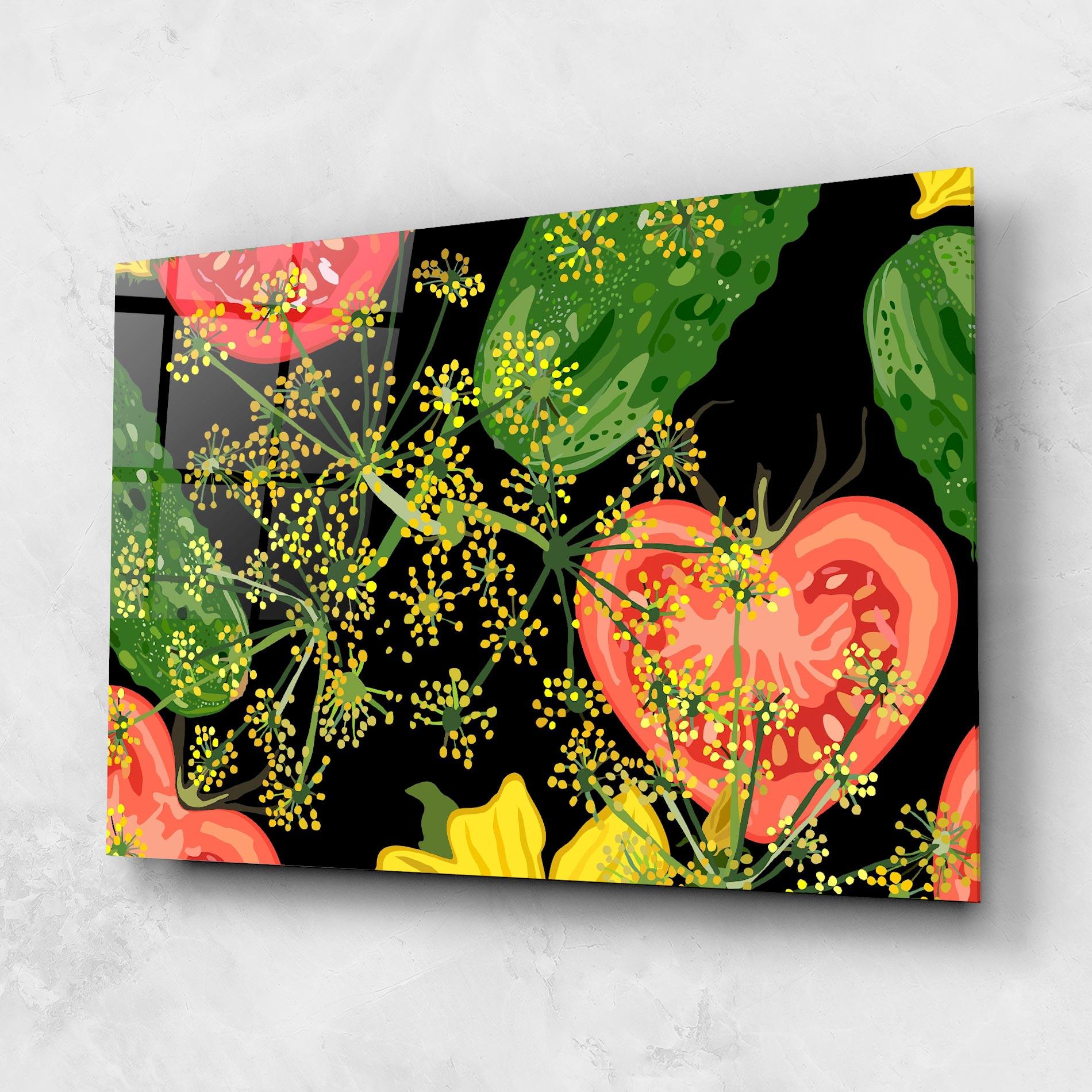 Glasbild Heart Tomato mockup 1