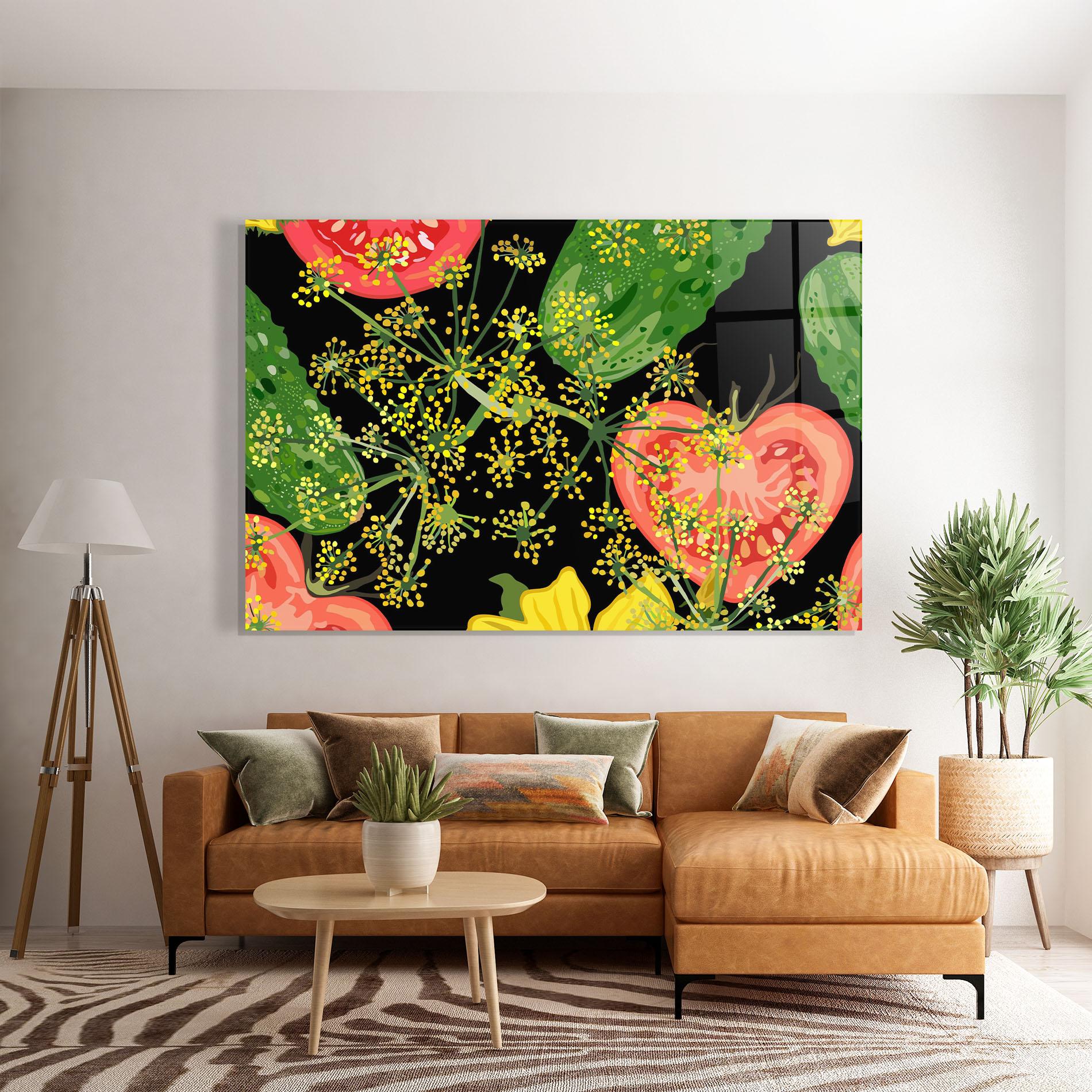 Glasbild Heart Tomato mockup 7