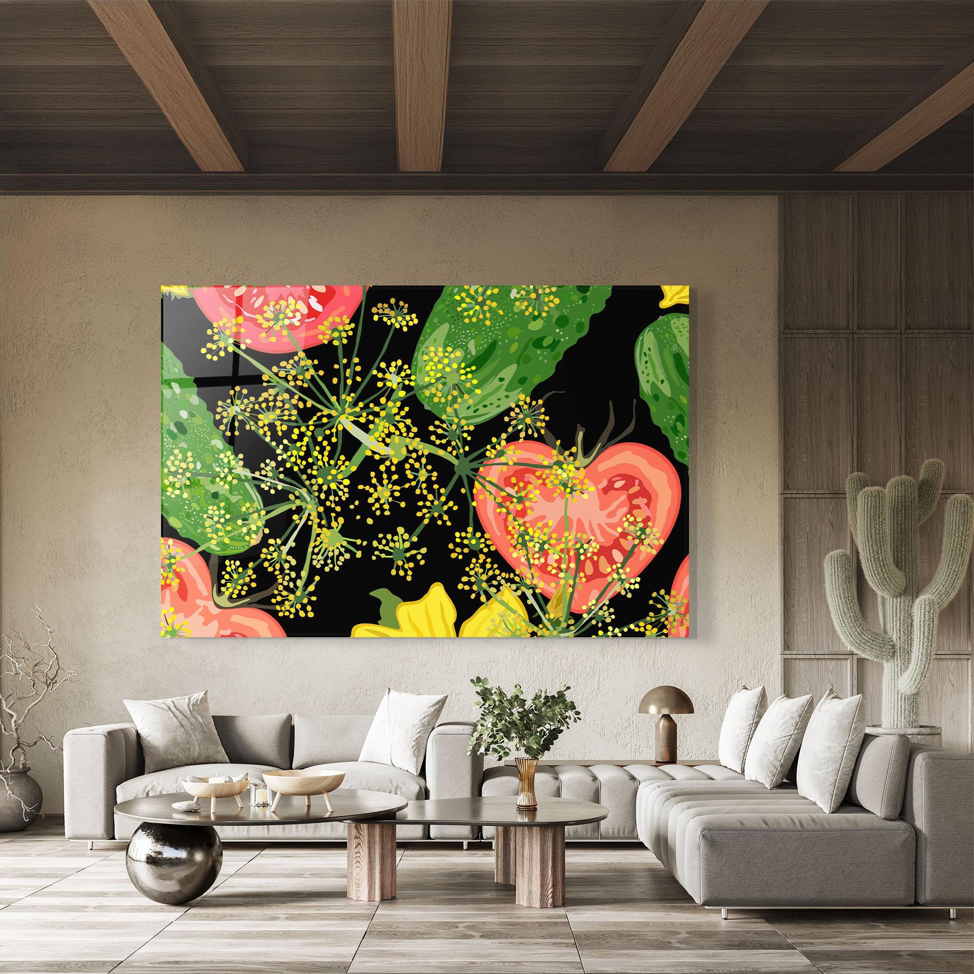 Glasbild Heart Tomato mockup 8