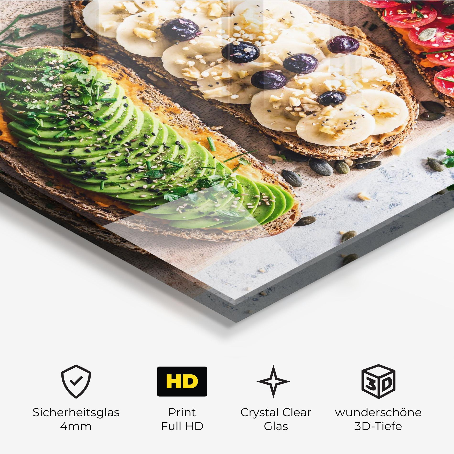 Glasbild Breakfast mockup 3