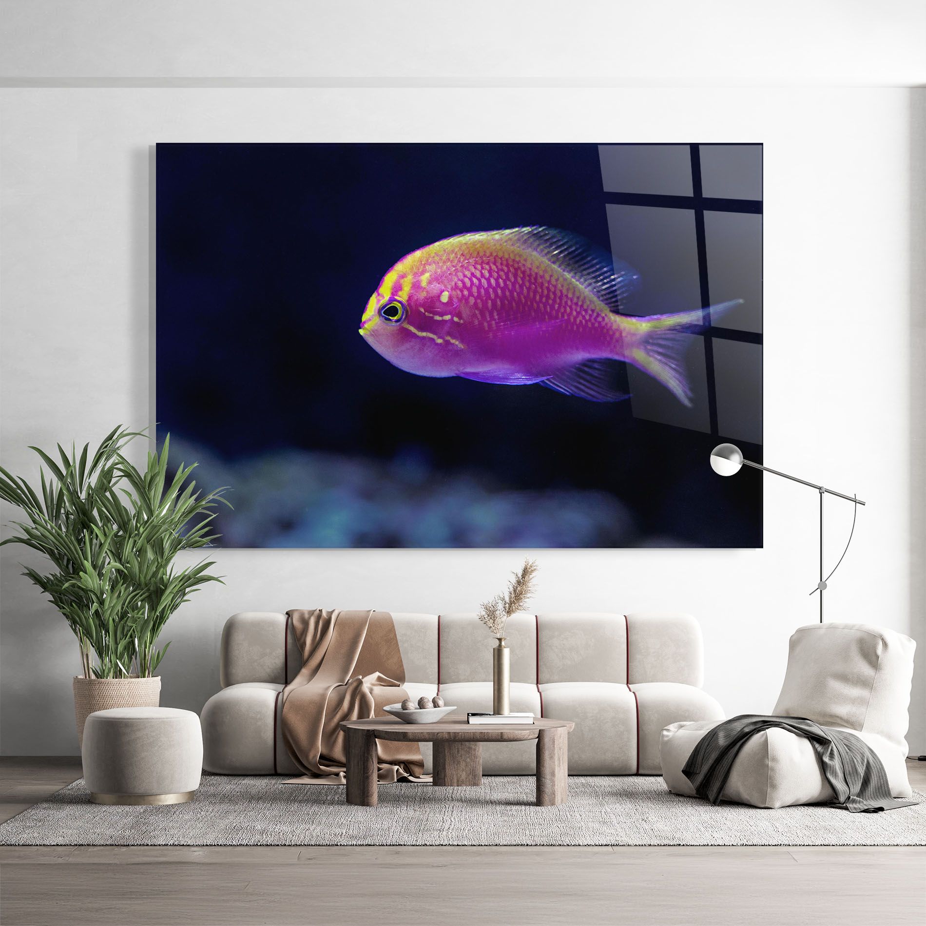 Angry Pink Fish mockup 9