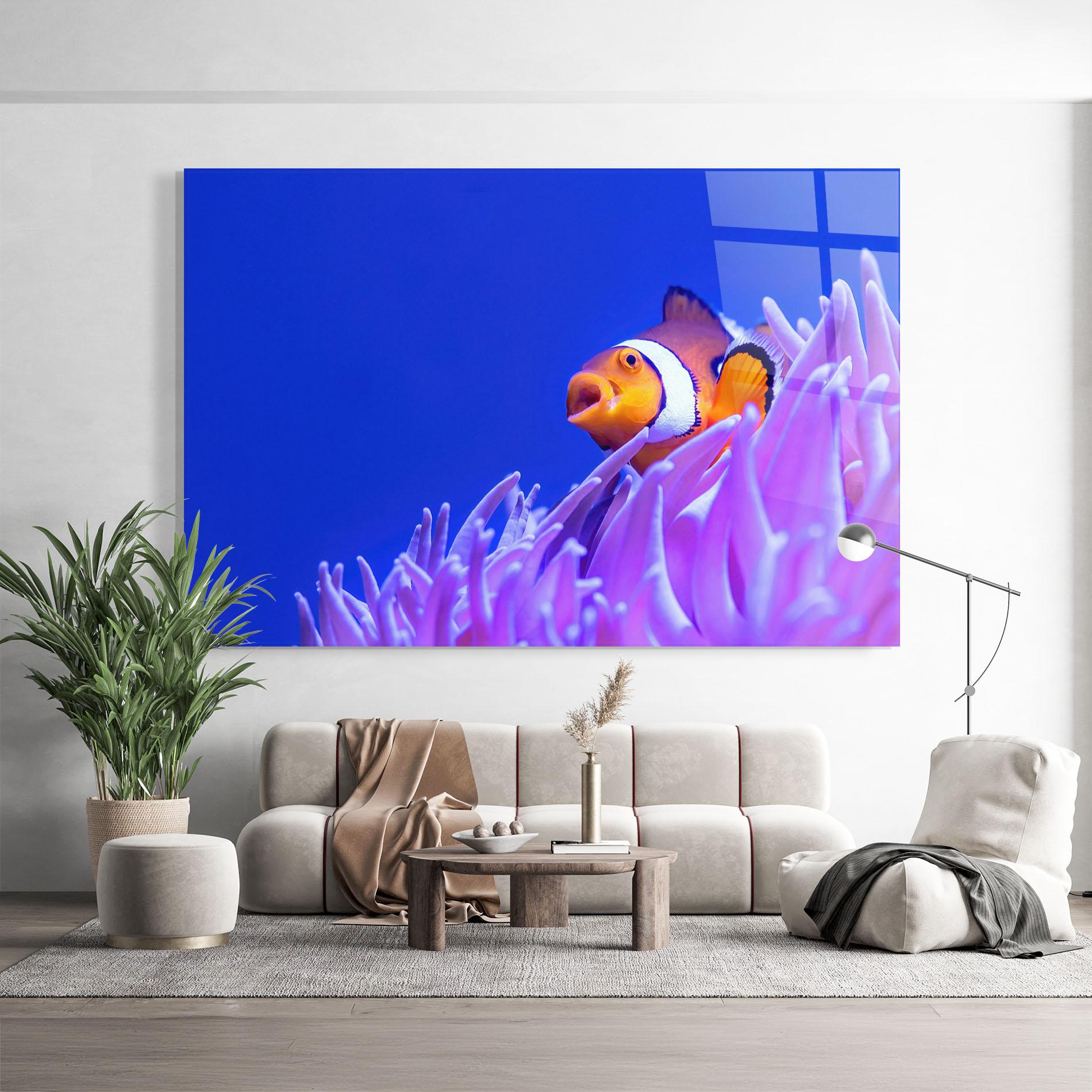 Glasbild Hungry Nemo mockup 9