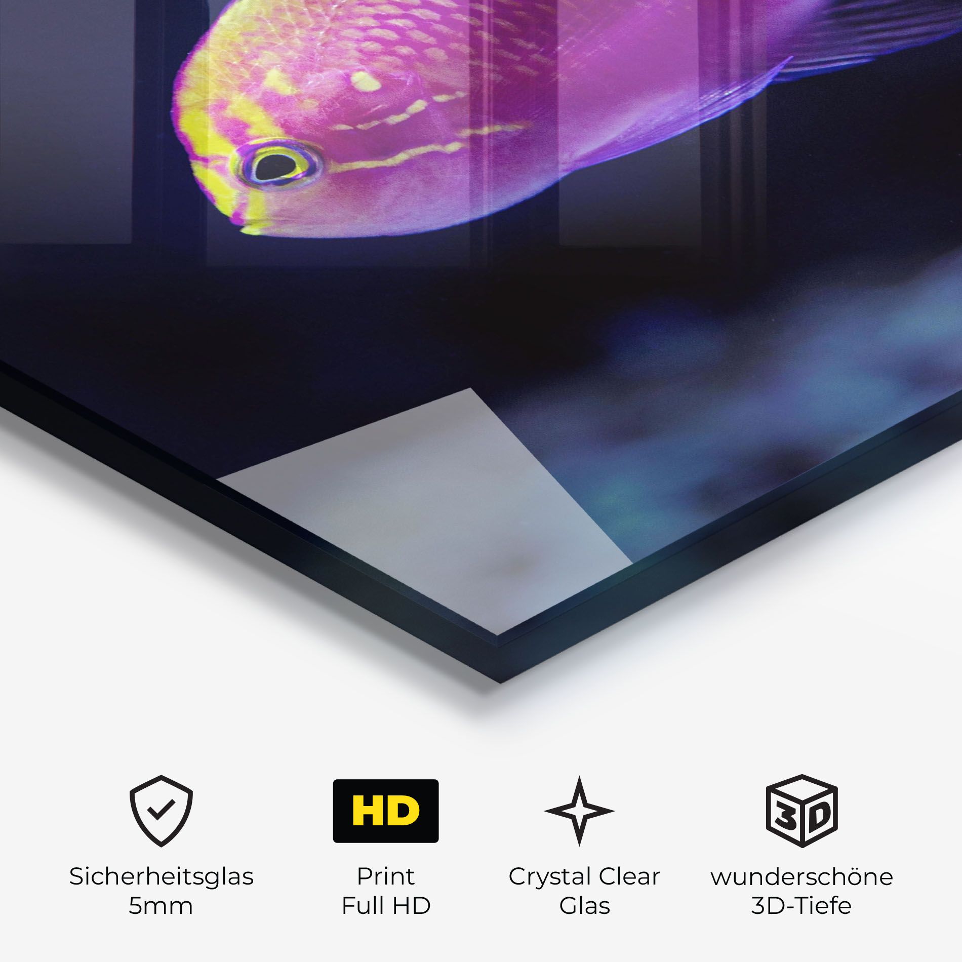 Angry Pink Fish mockup 3